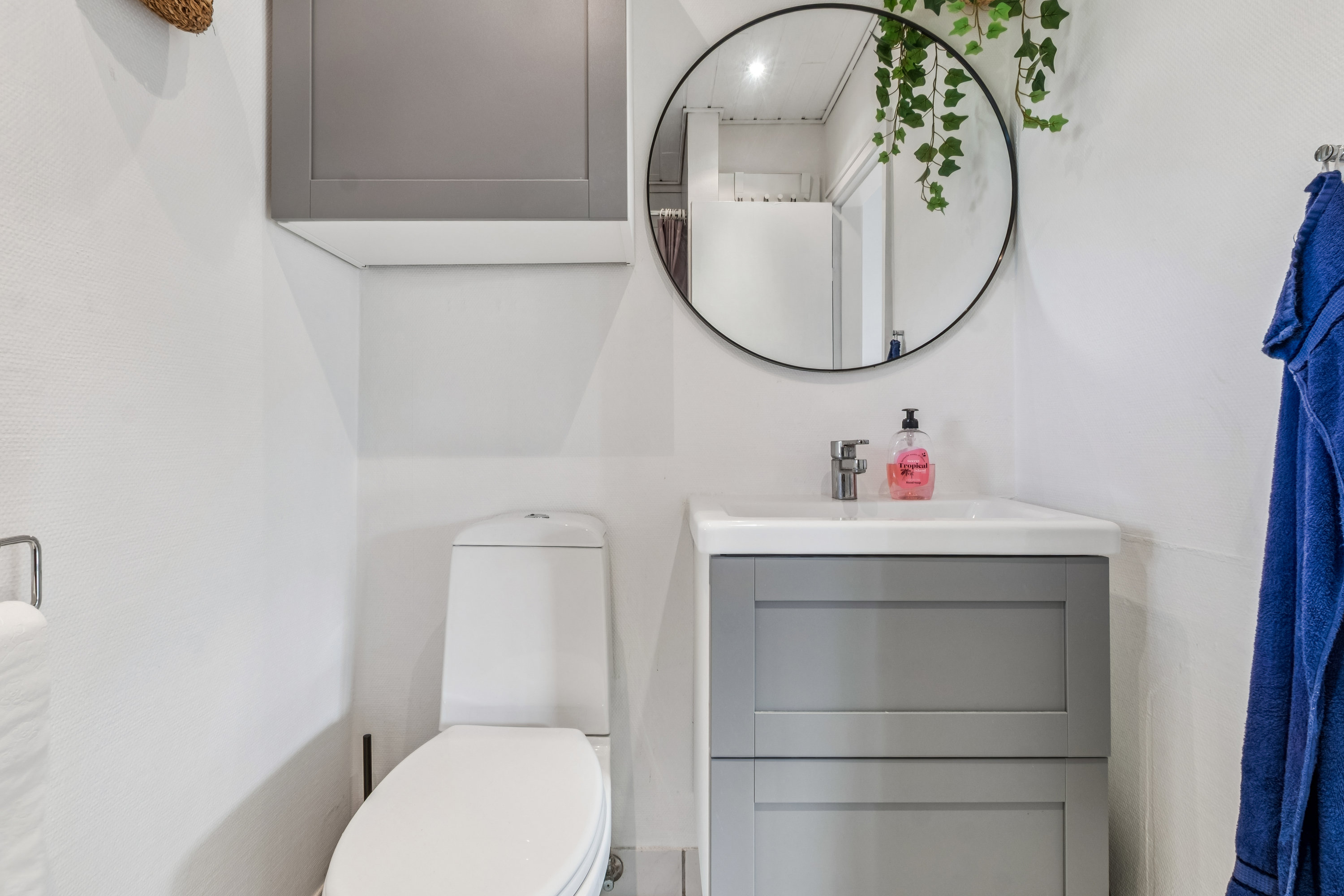 Fremhævet badeværelse billede i fuldskærmstilstand. Billede af Marielystvej 1, Serridslev, 8700 Horsens