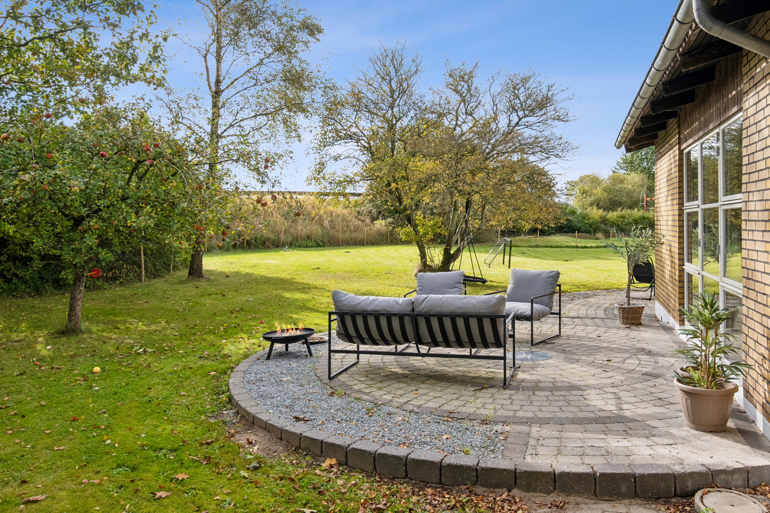 Fremhævet terrasse billede i fuldskærmstilstand. Billede af Marielystvej 1, Serridslev, 8700 Horsens