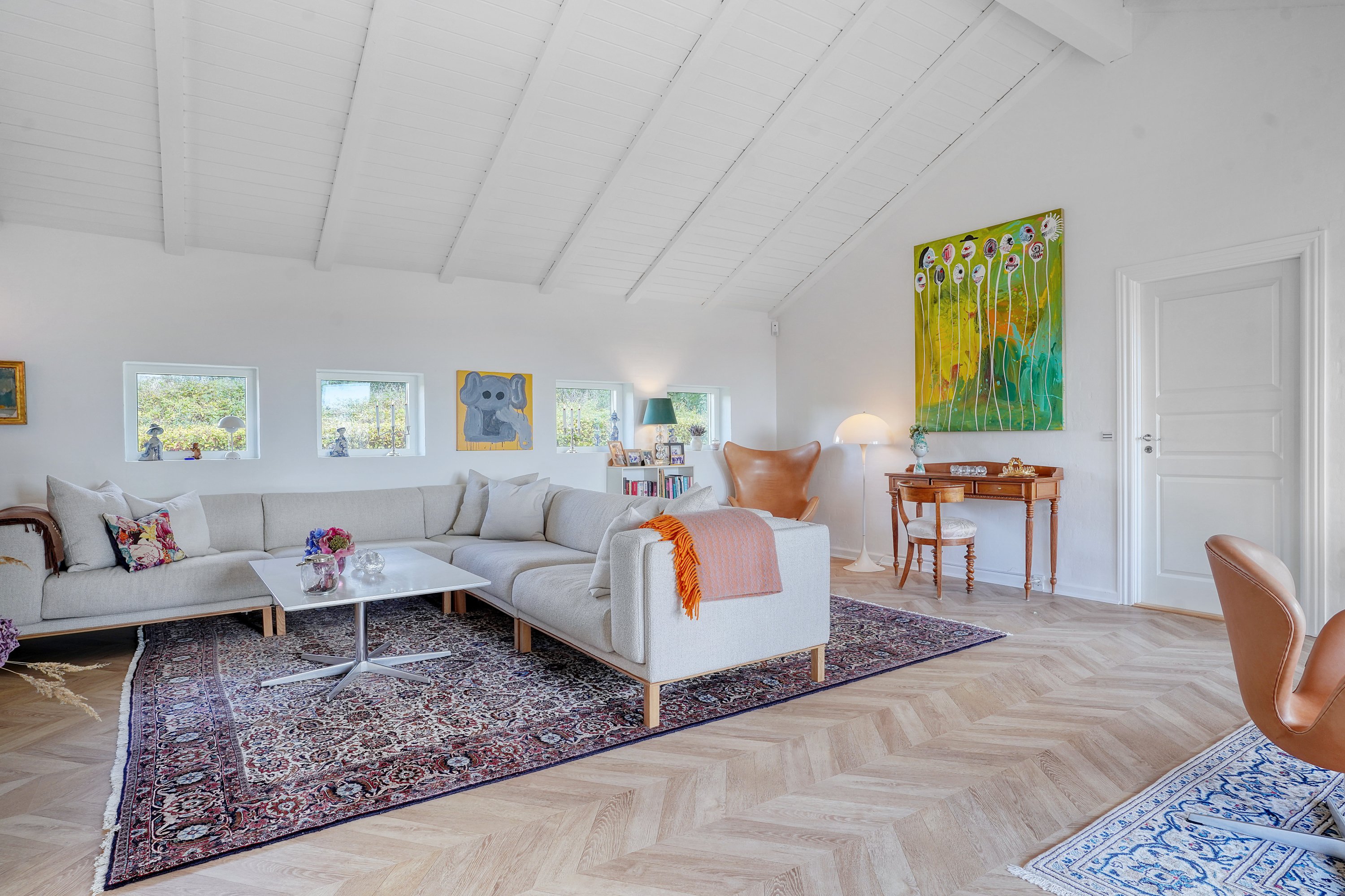 Fremhævet stue billede i fuldskærmstilstand. Billede af Strandvejen 81H, 3300 Frederiksværk