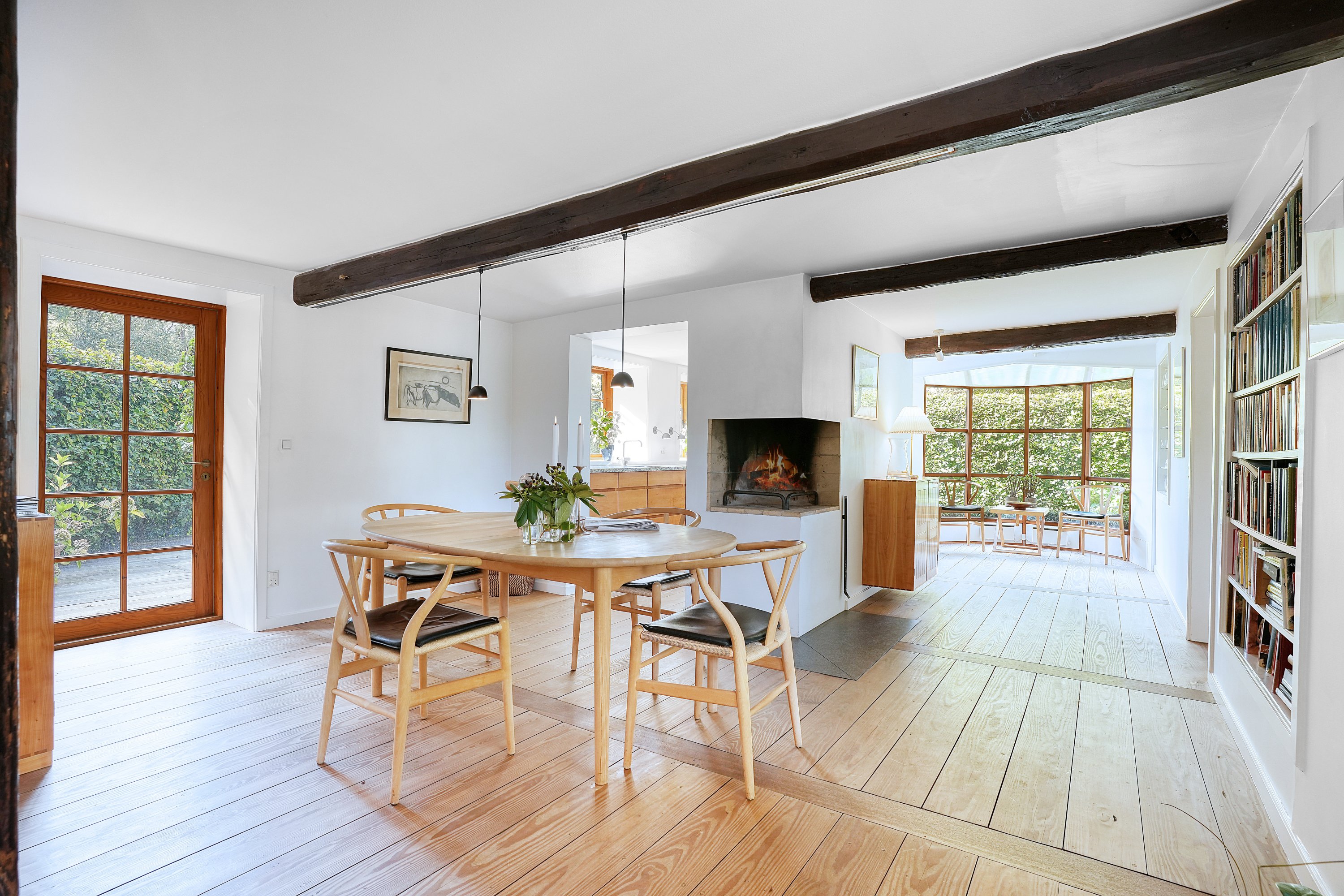 Fremhævet spisestue billede i fuldskærmstilstand. Billede af Hovmosevej 19, Gadevang, 3400 Hillerød