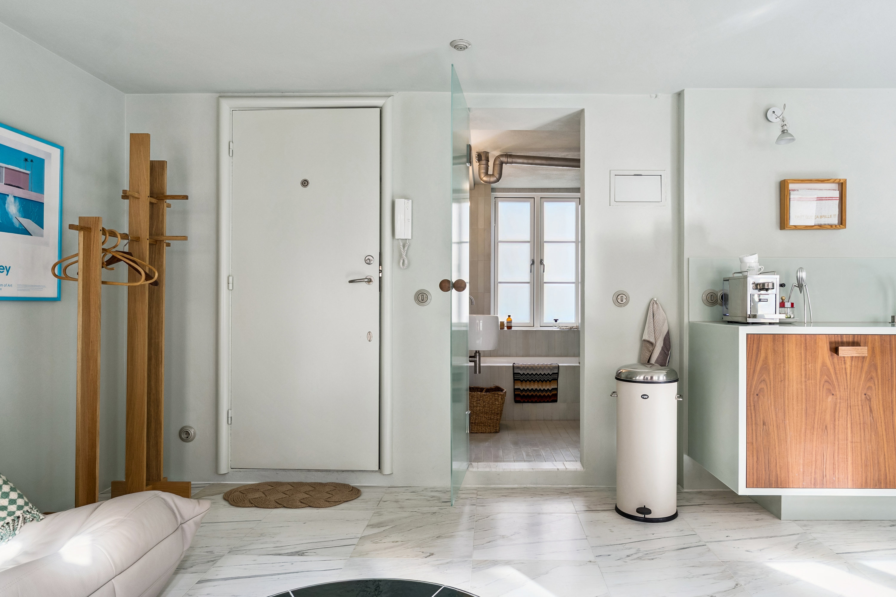 Fremhævet badeværelse billede i fuldskærmstilstand. Billede af Laksegade 20D, 2. tv., 1063 København K