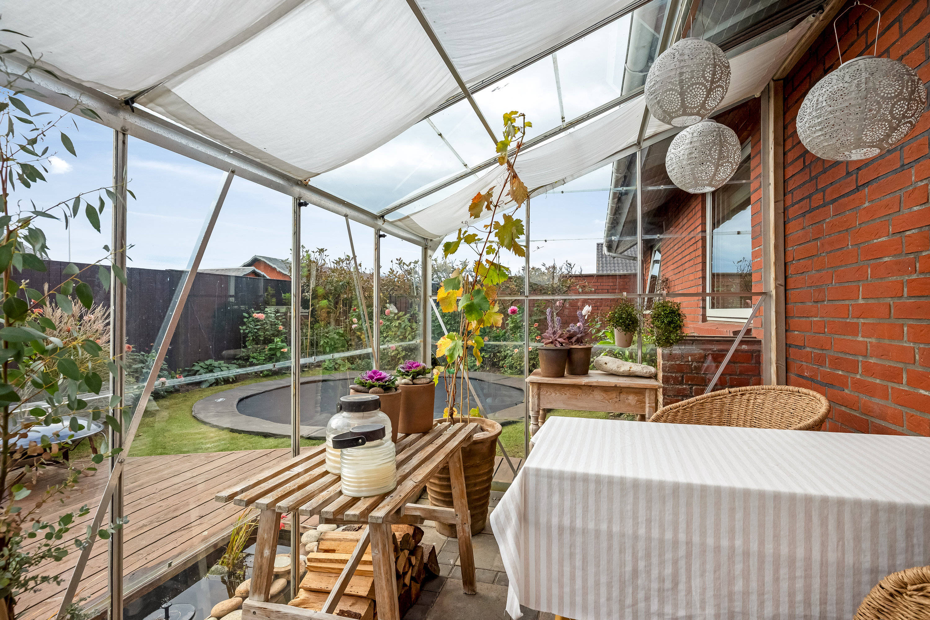 Fremhævet drivhus billede i fuldskærmstilstand. Billede af Stormgade 20, 6960 Hvide Sande