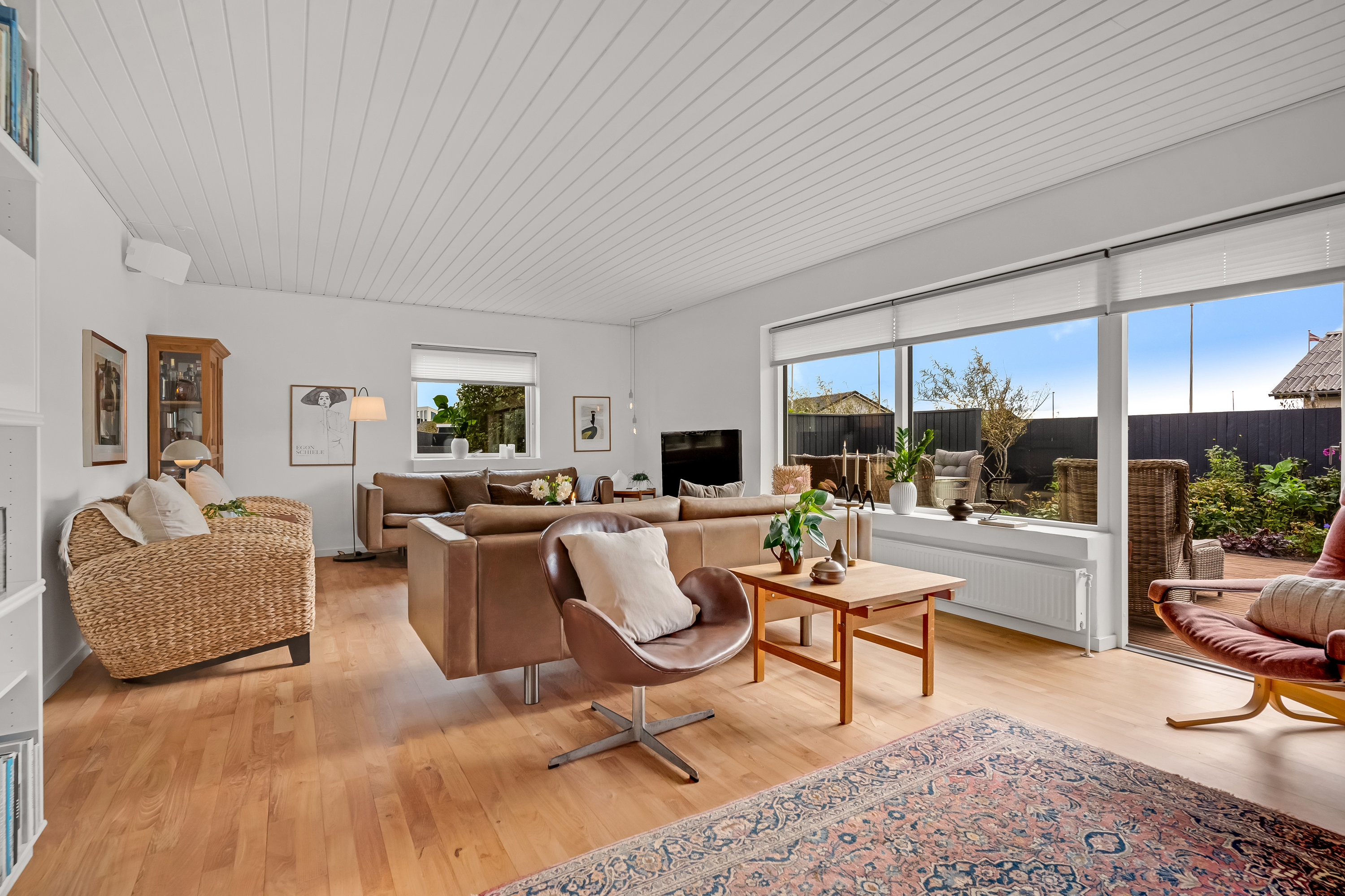 Fremhævet stue billede i fuldskærmstilstand. Billede af Stormgade 20, 6960 Hvide Sande