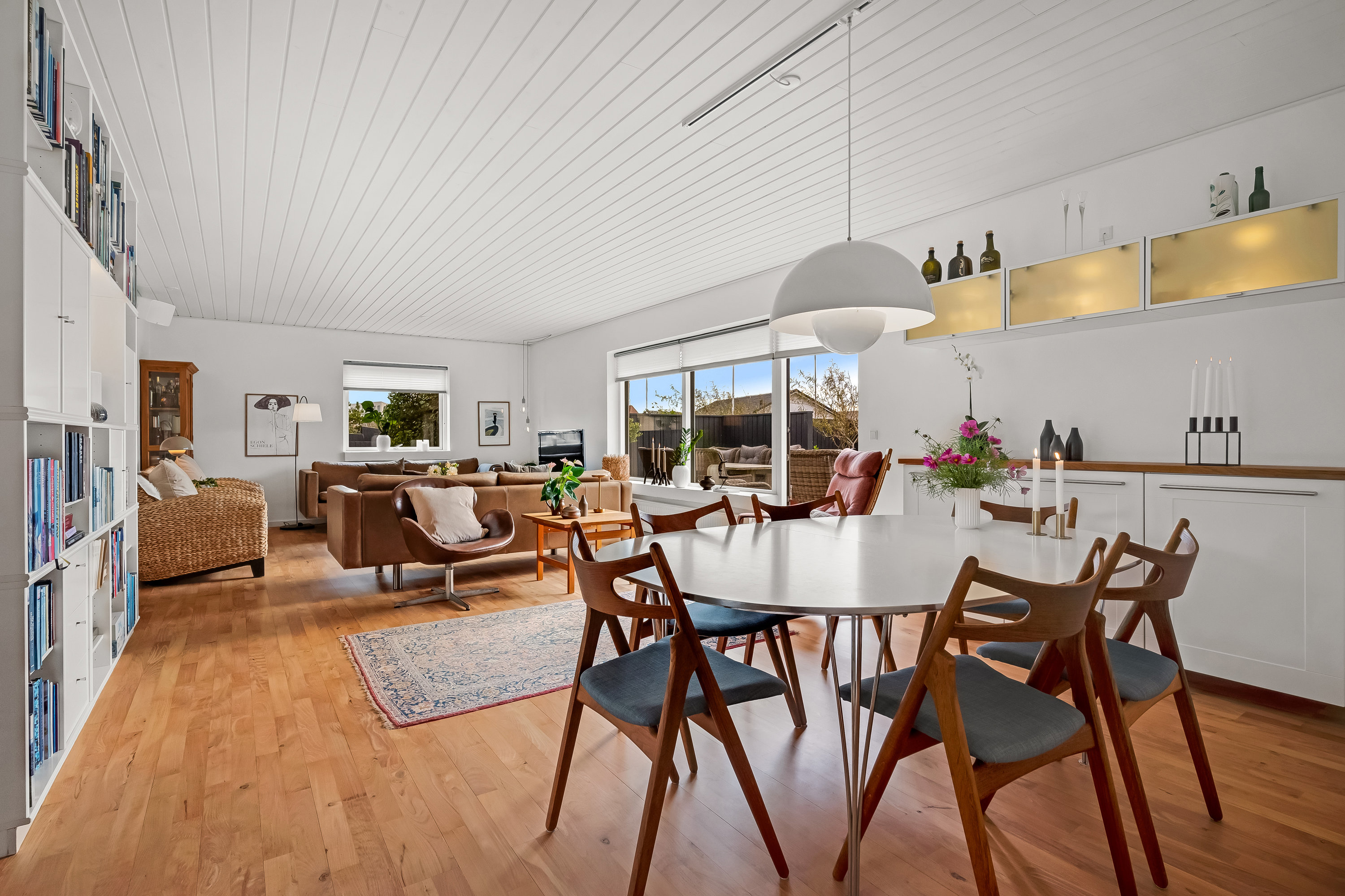 Fremhævet stue billede i fuldskærmstilstand. Billede af Stormgade 20, 6960 Hvide Sande