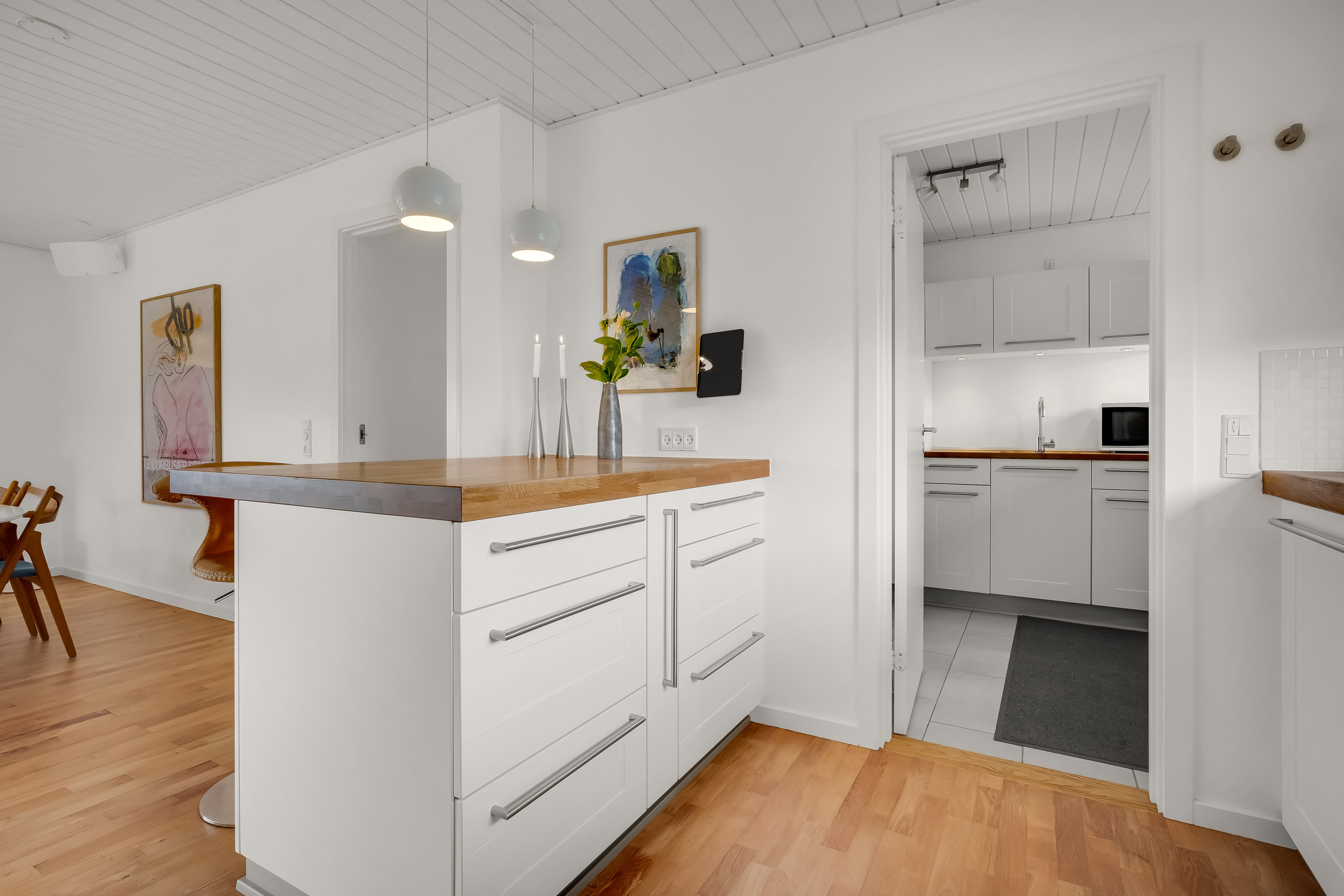 Fremhævet køkken alrum billede i fuldskærmstilstand. Billede af Stormgade 20, 6960 Hvide Sande