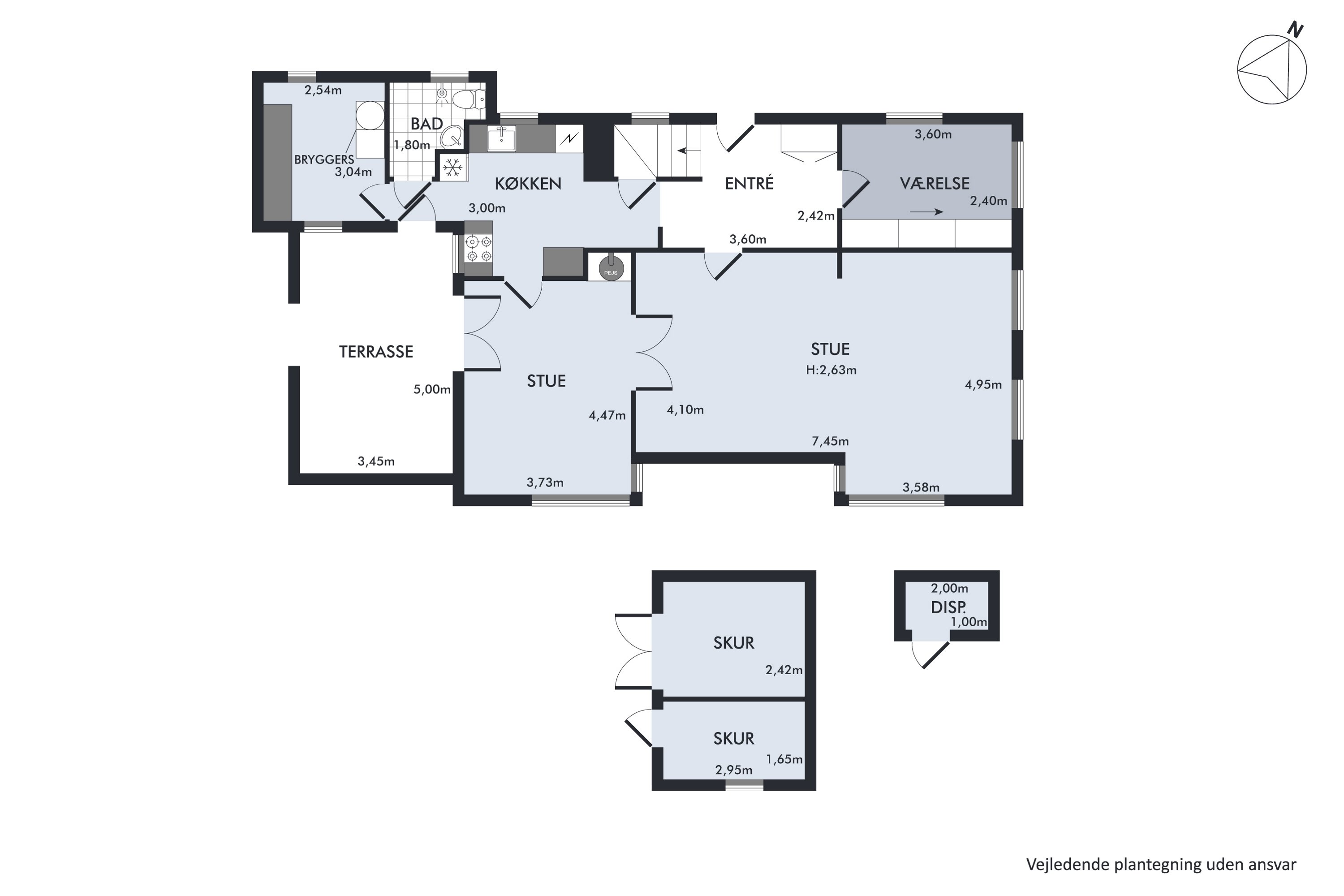 Plantegninger billede af Hindholm Alle 14, 2770 Kastrup