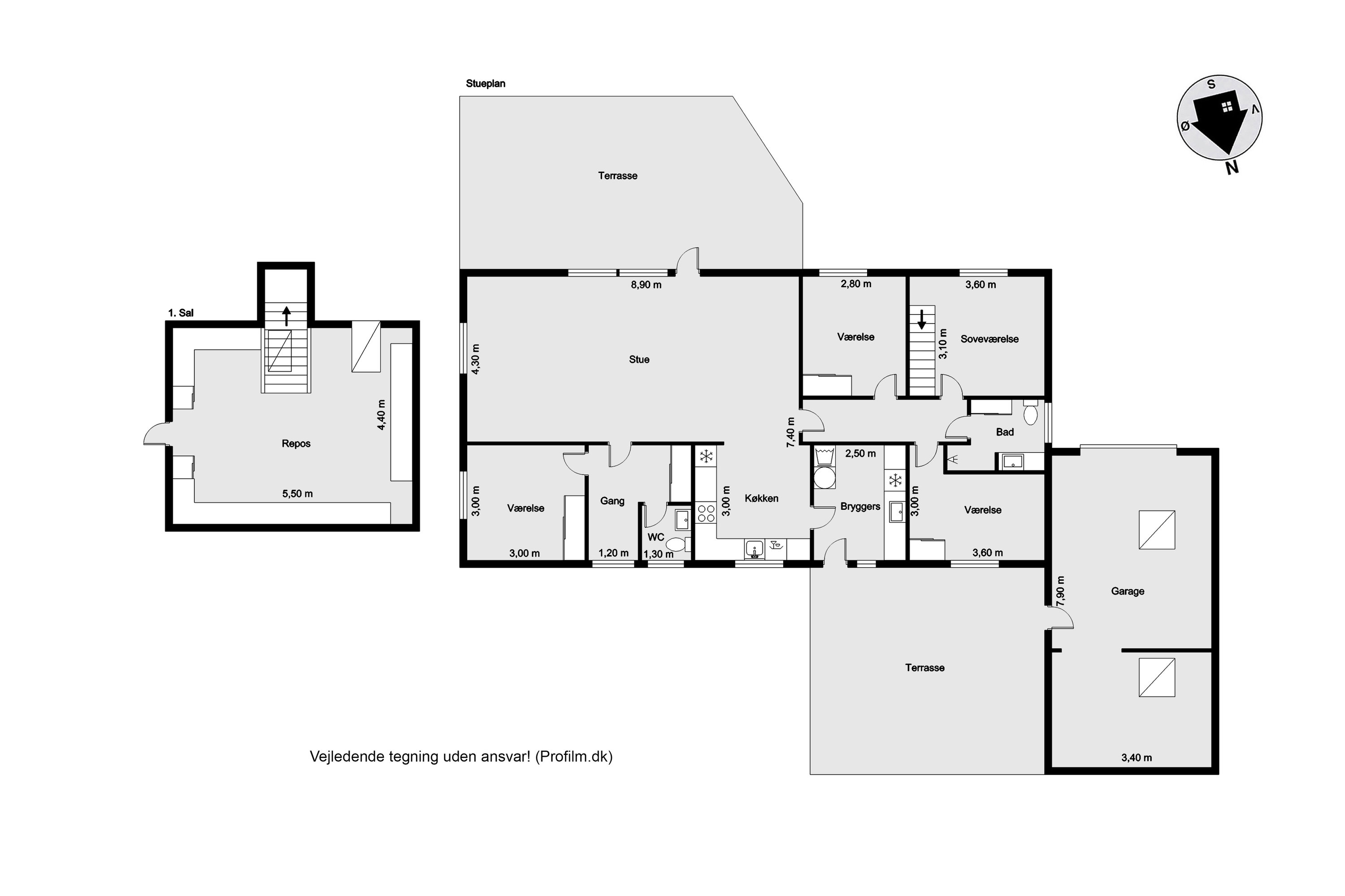 Plantegninger billede af Stormgade 20, 6960 Hvide Sande