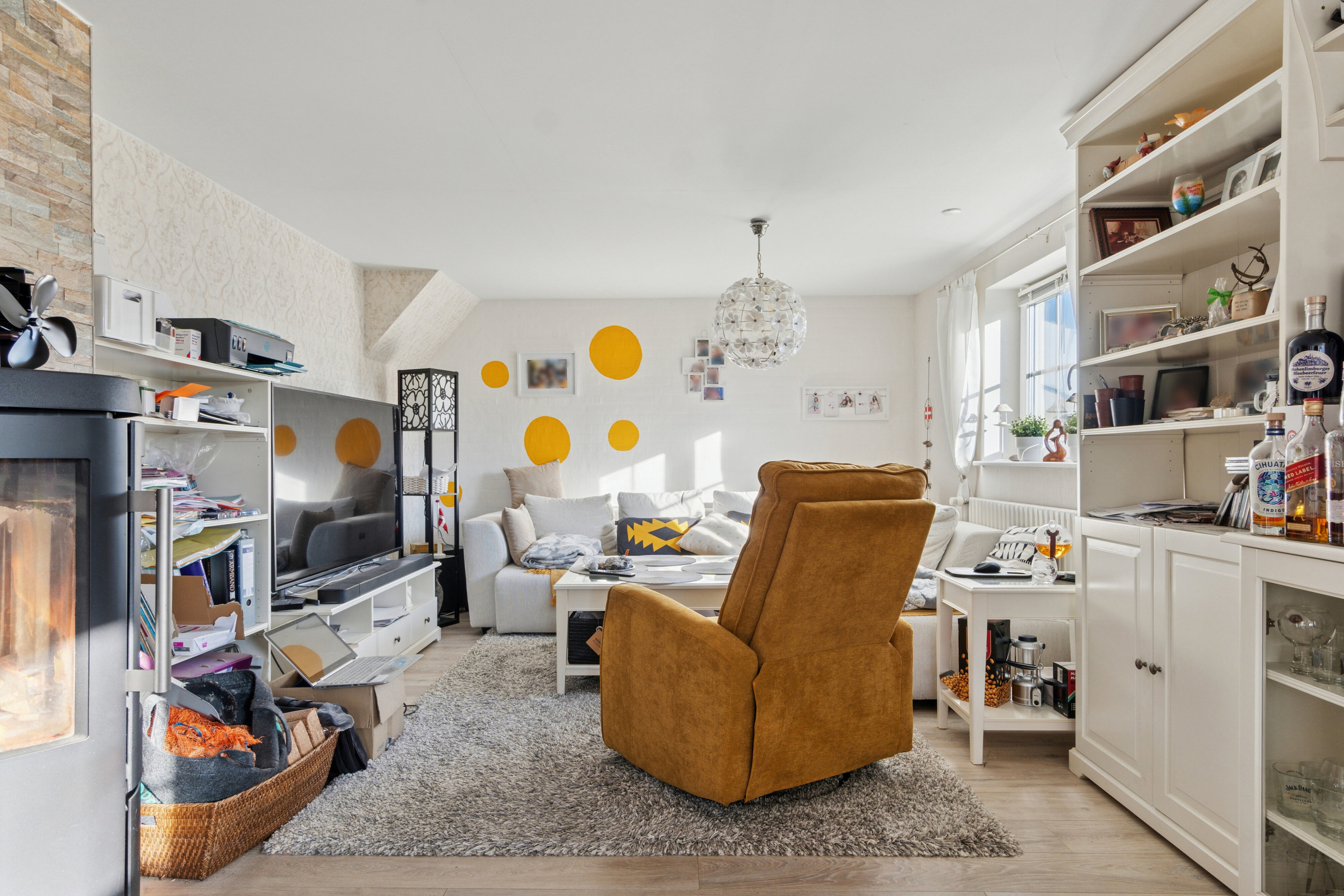 Fremhævet indendørs billede i fuldskærmstilstand. Billede af Krovej 23, Klitmøller, 7700 Thisted