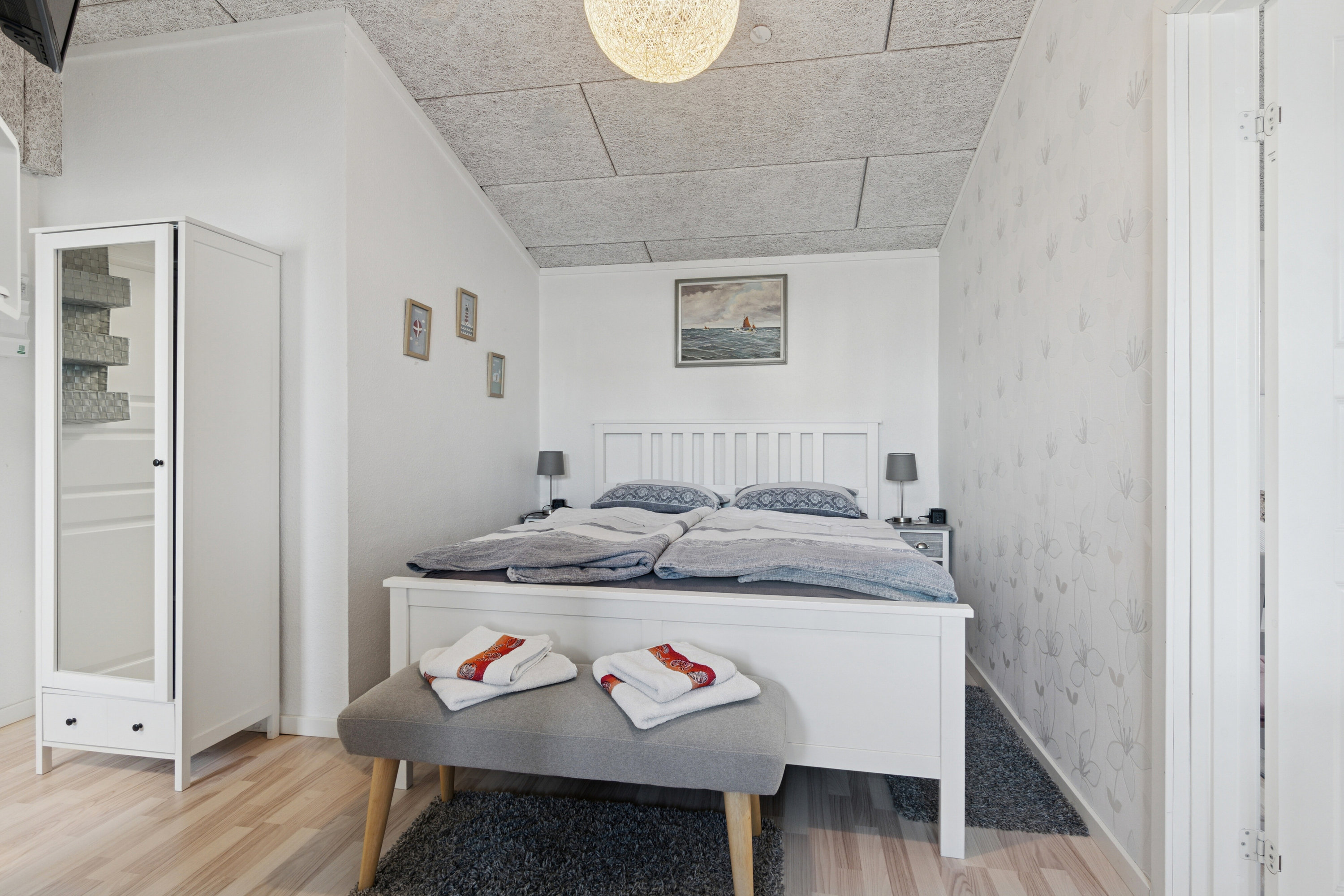 Fremhævet soveværelse billede i fuldskærmstilstand. Billede af Krovej 23, Klitmøller, 7700 Thisted