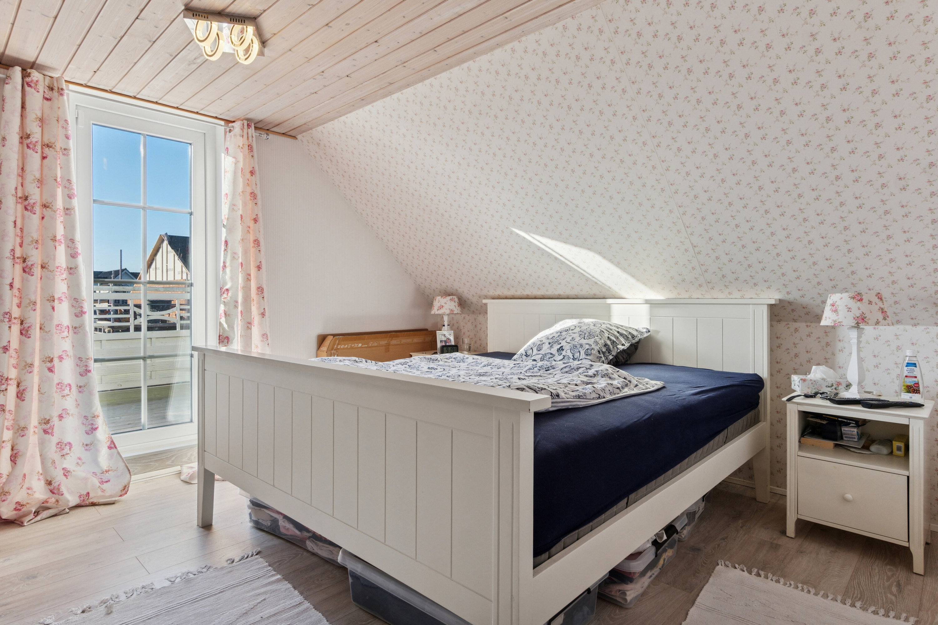 Fremhævet soveværelse billede i fuldskærmstilstand. Billede af Krovej 23, Klitmøller, 7700 Thisted