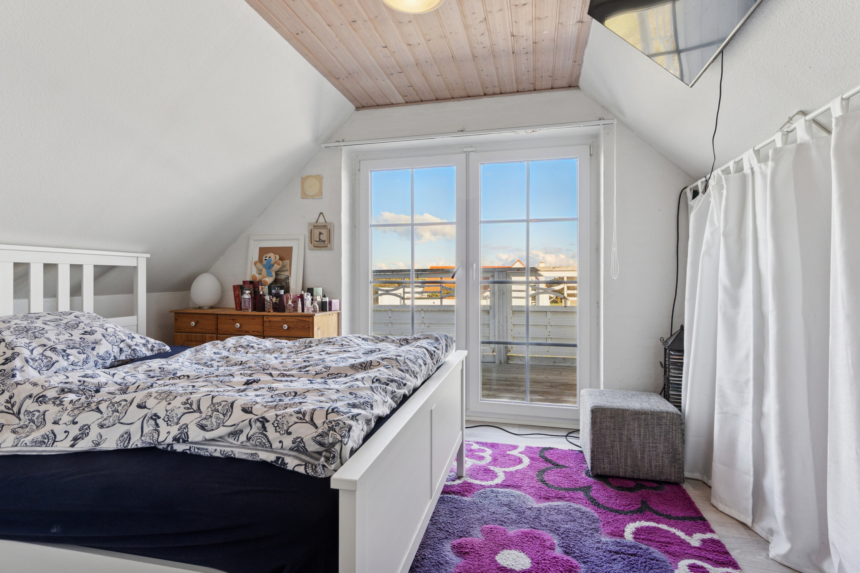 Fremhævet soveværelse billede i fuldskærmstilstand. Billede af Krovej 23, Klitmøller, 7700 Thisted