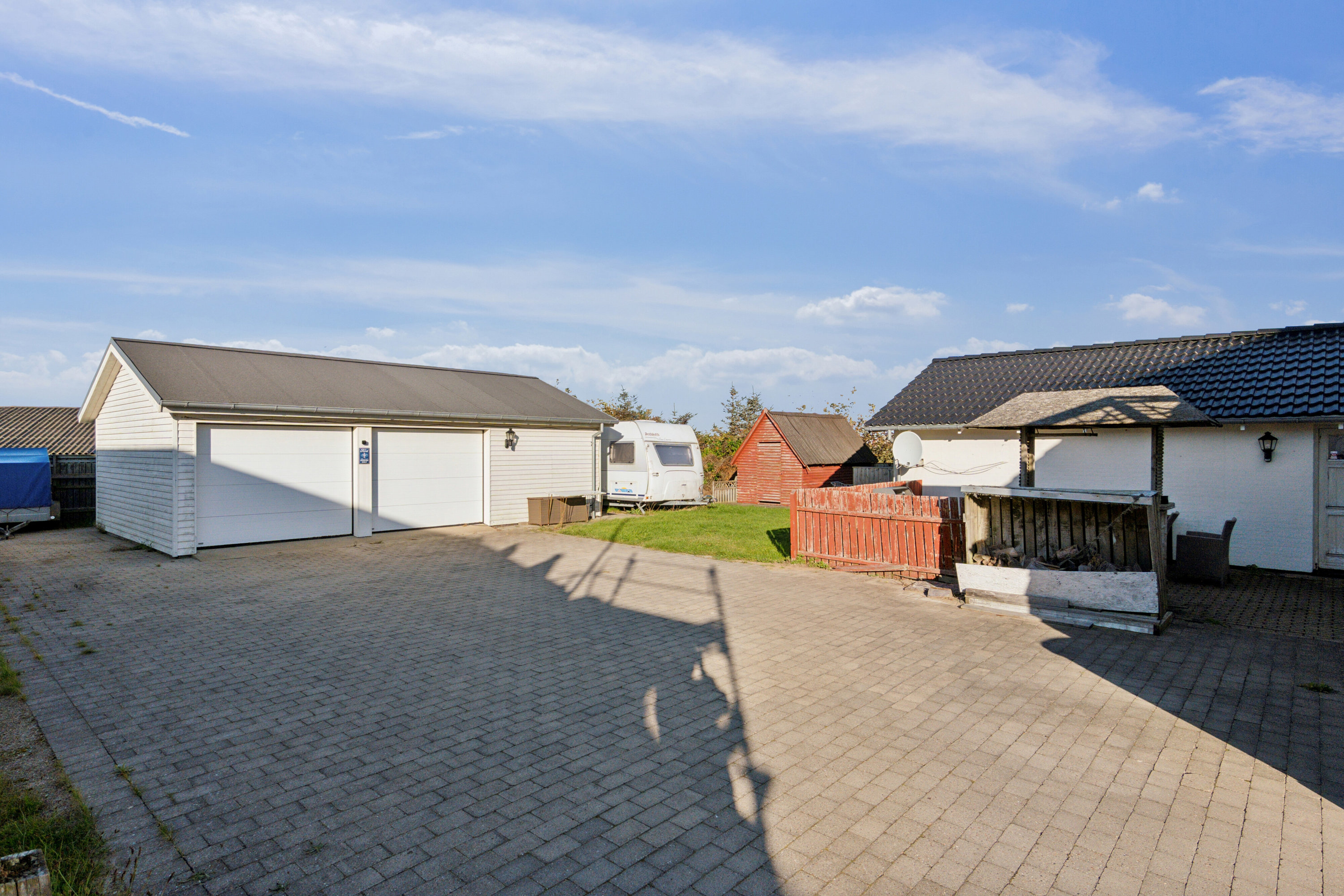 Fremhævet set fra vejen billede i fuldskærmstilstand. Billede af Krovej 23, Klitmøller, 7700 Thisted