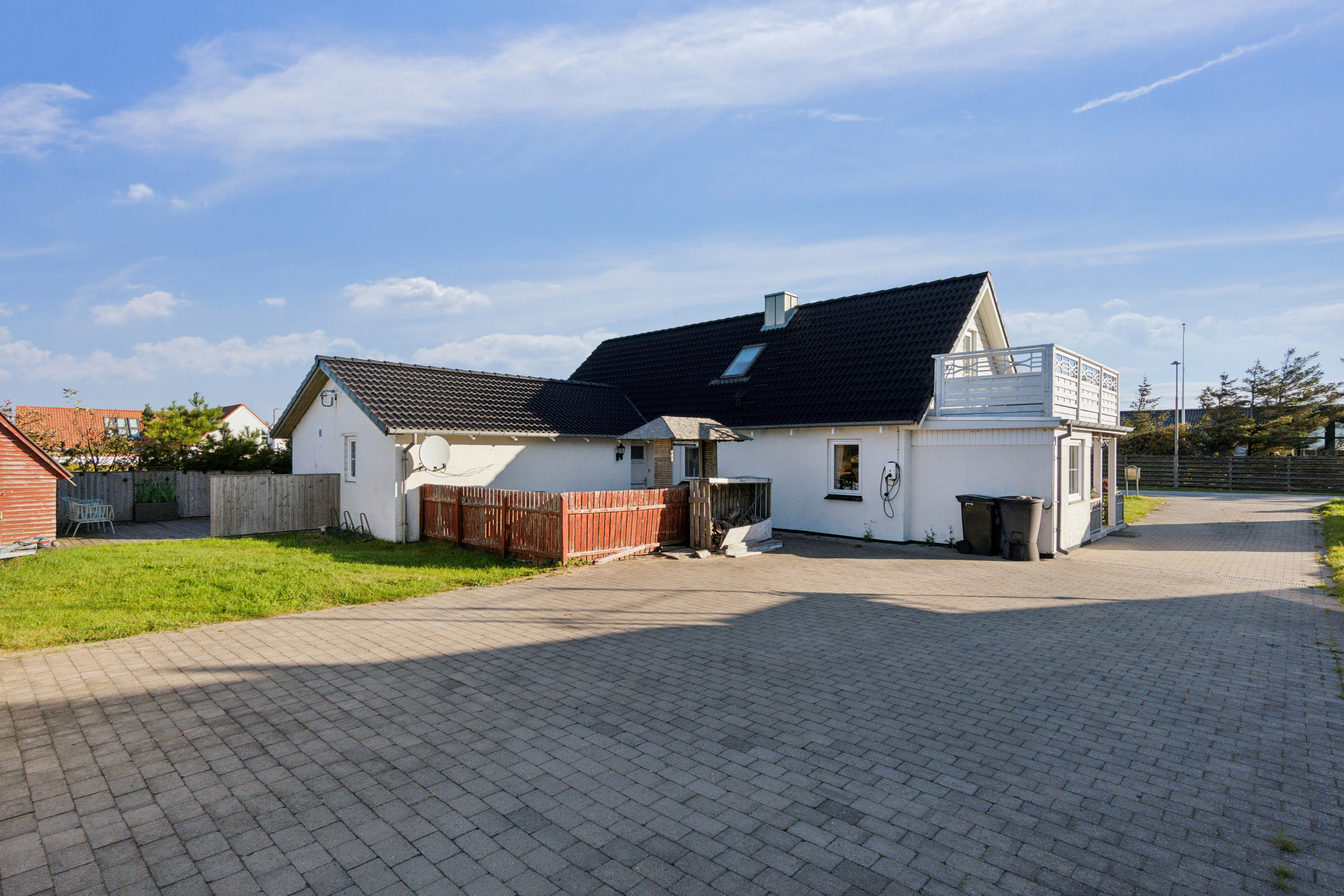 Fremhævet set fra vejen billede i fuldskærmstilstand. Billede af Krovej 23, Klitmøller, 7700 Thisted