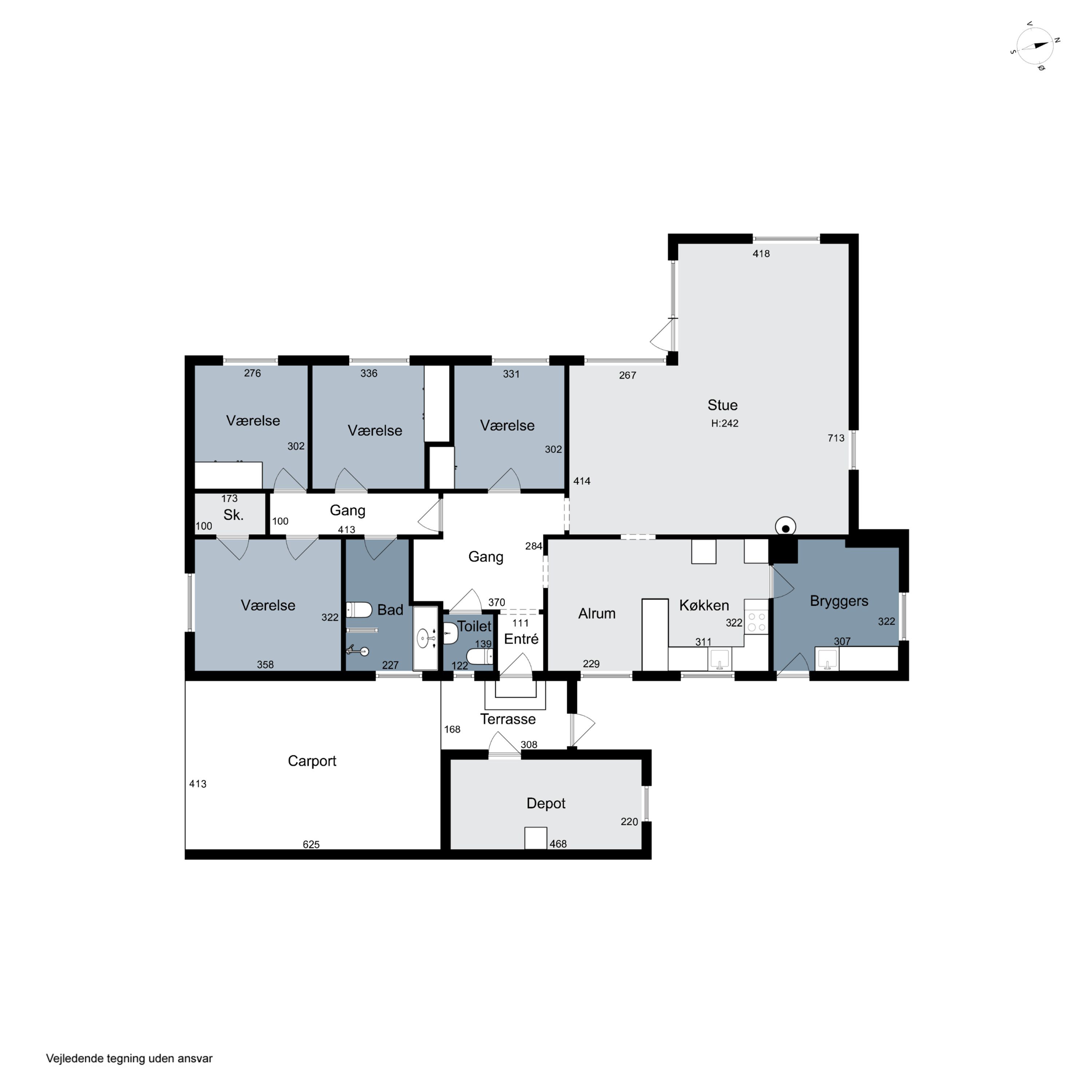 Plantegninger billede af Skolegade 15, 7755 Bedsted Thy
