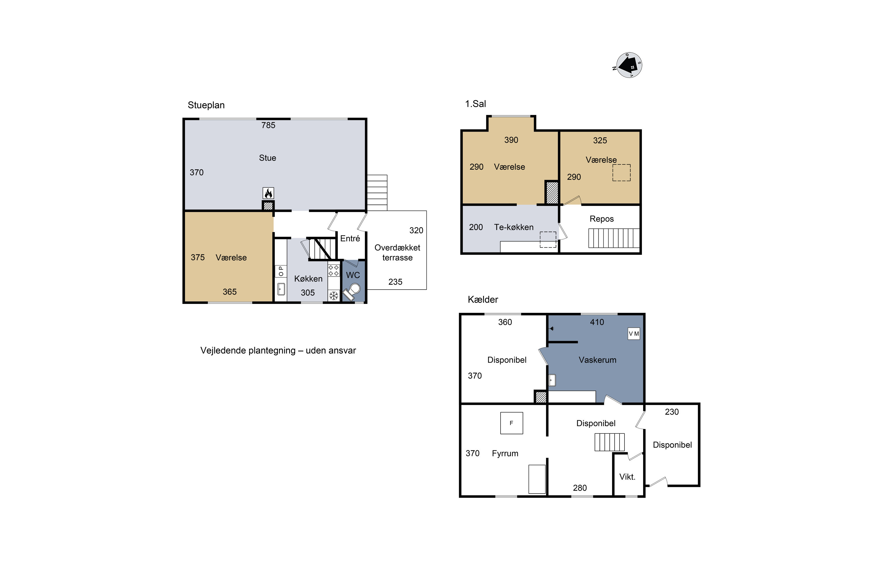 Plantegninger billede af Tårnborgvej 37, 4220 Korsør