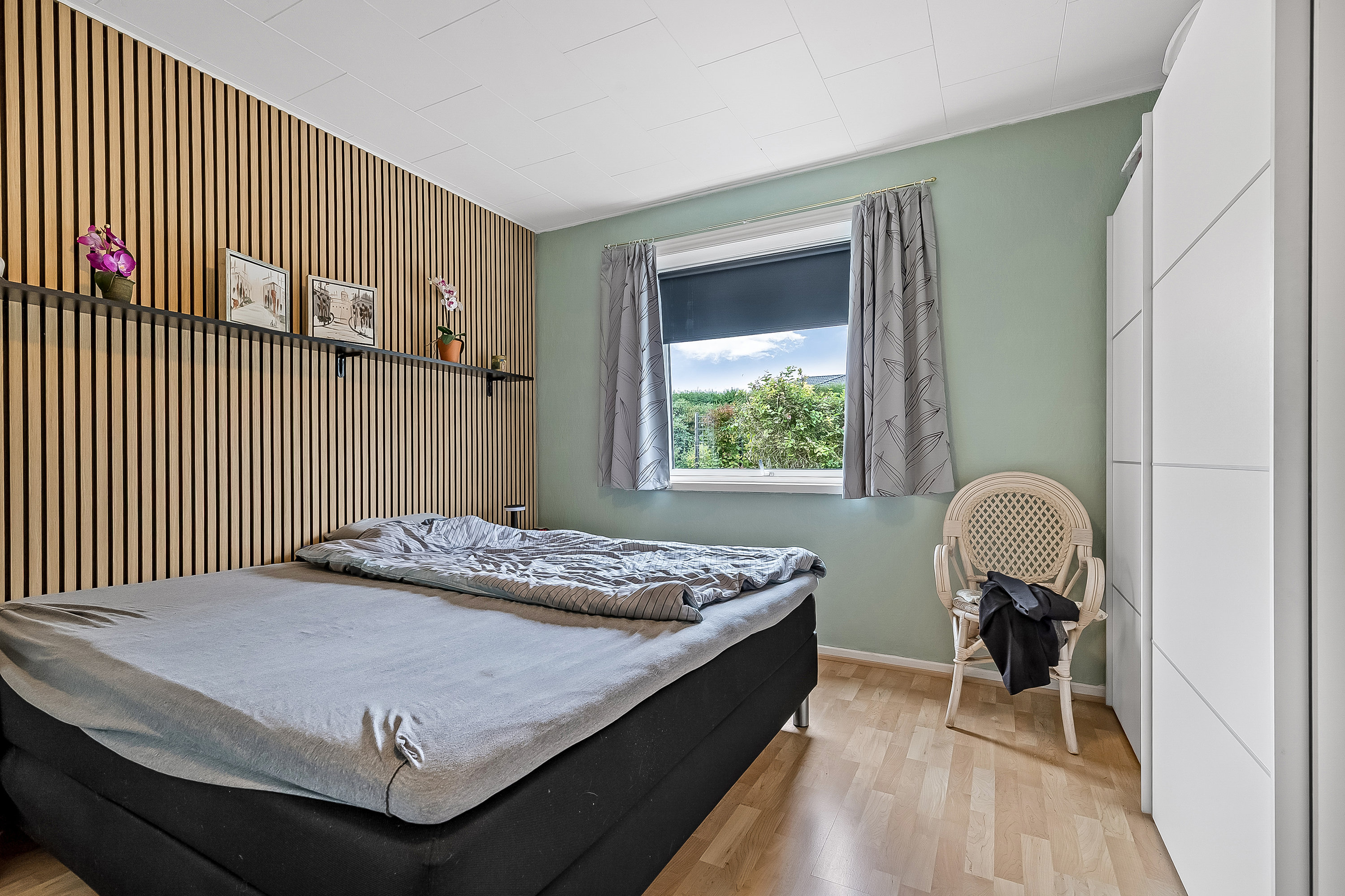 Fremhævet soveværelse billede i fuldskærmstilstand. Billede af Ågade 39, Bredstrup, 7000 Fredericia