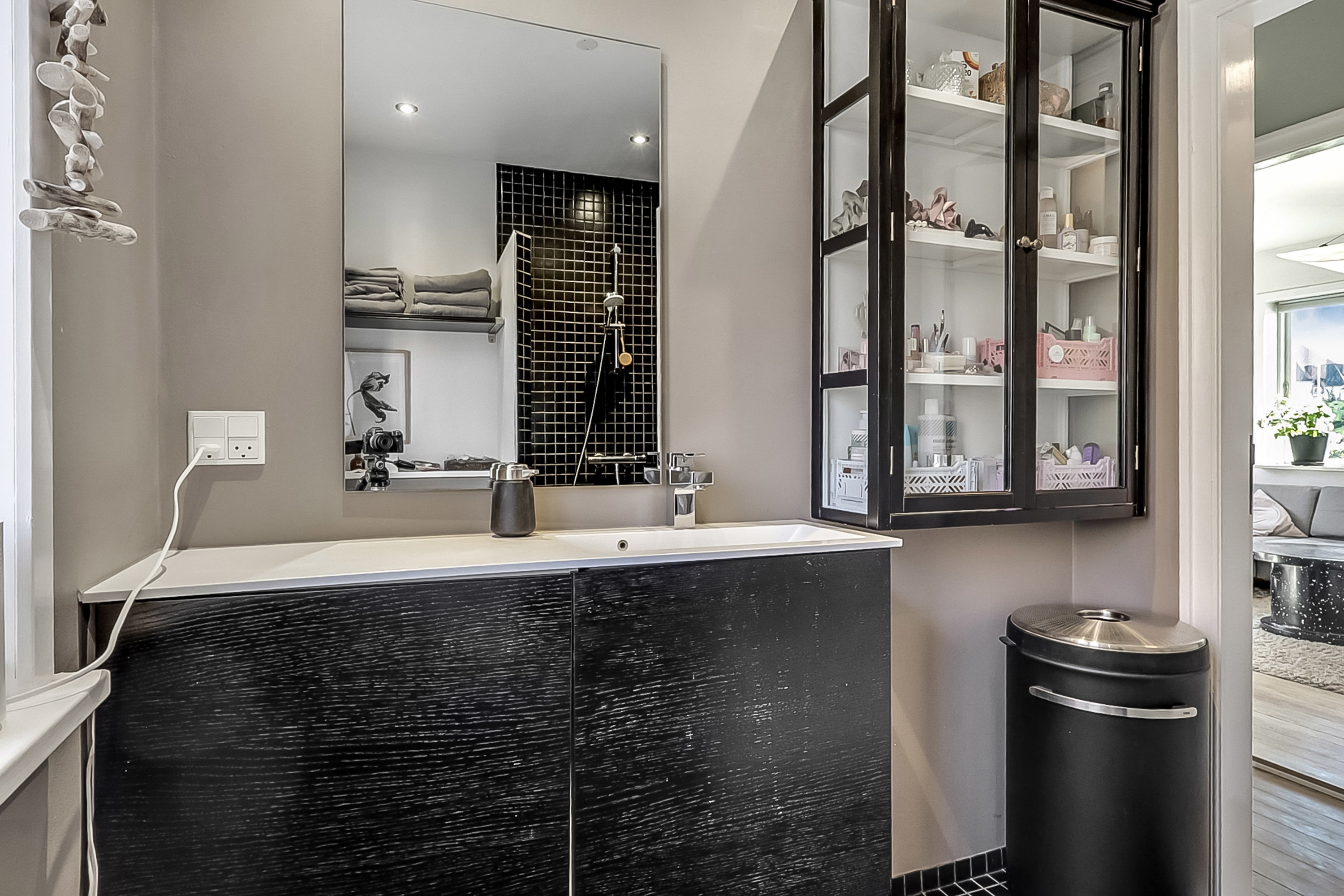 Fremhævet badeværelse billede i fuldskærmstilstand. Billede af Vesterløkken 5, 5700 Svendborg