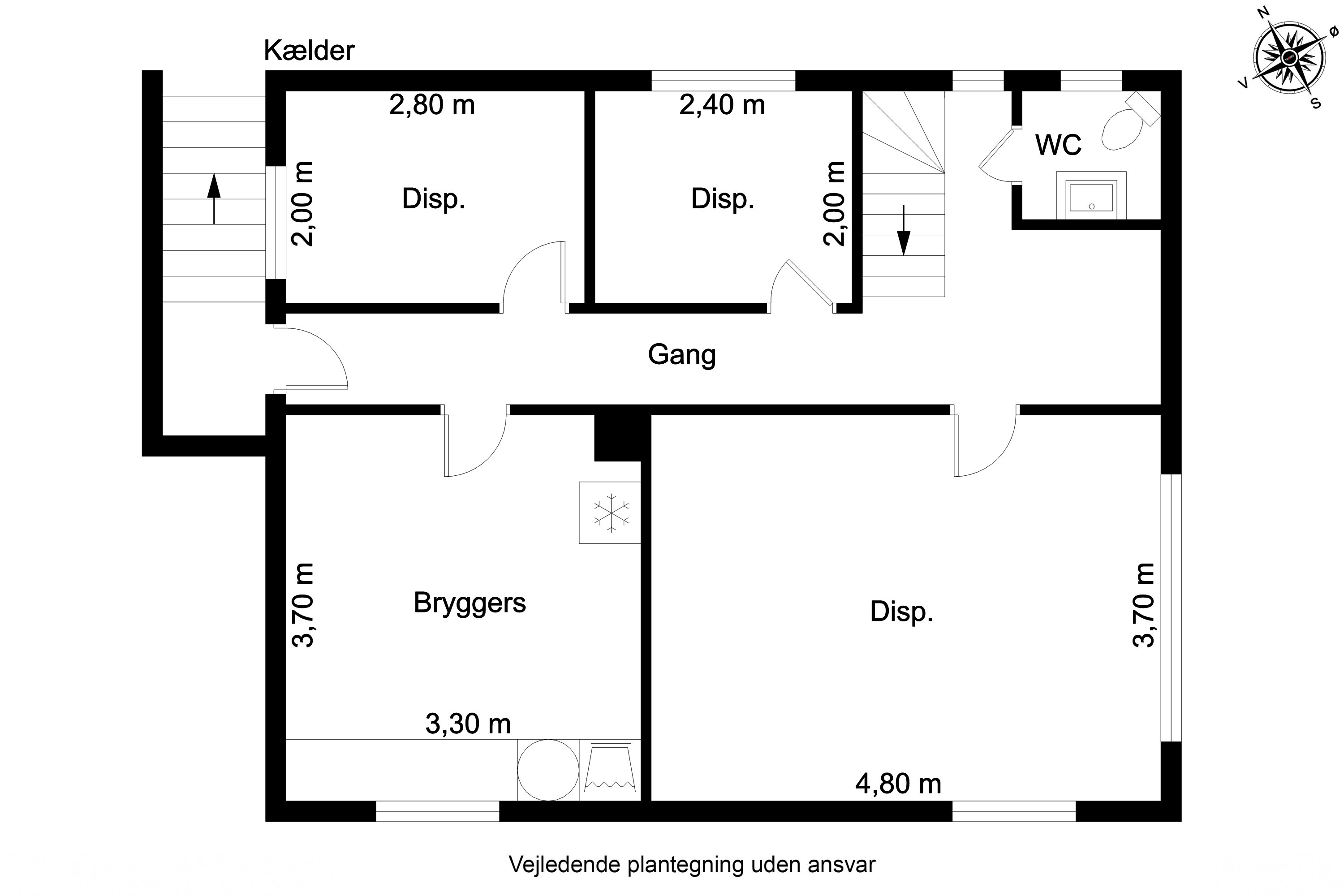 Plantegninger billede af Vesterløkken 5, 5700 Svendborg