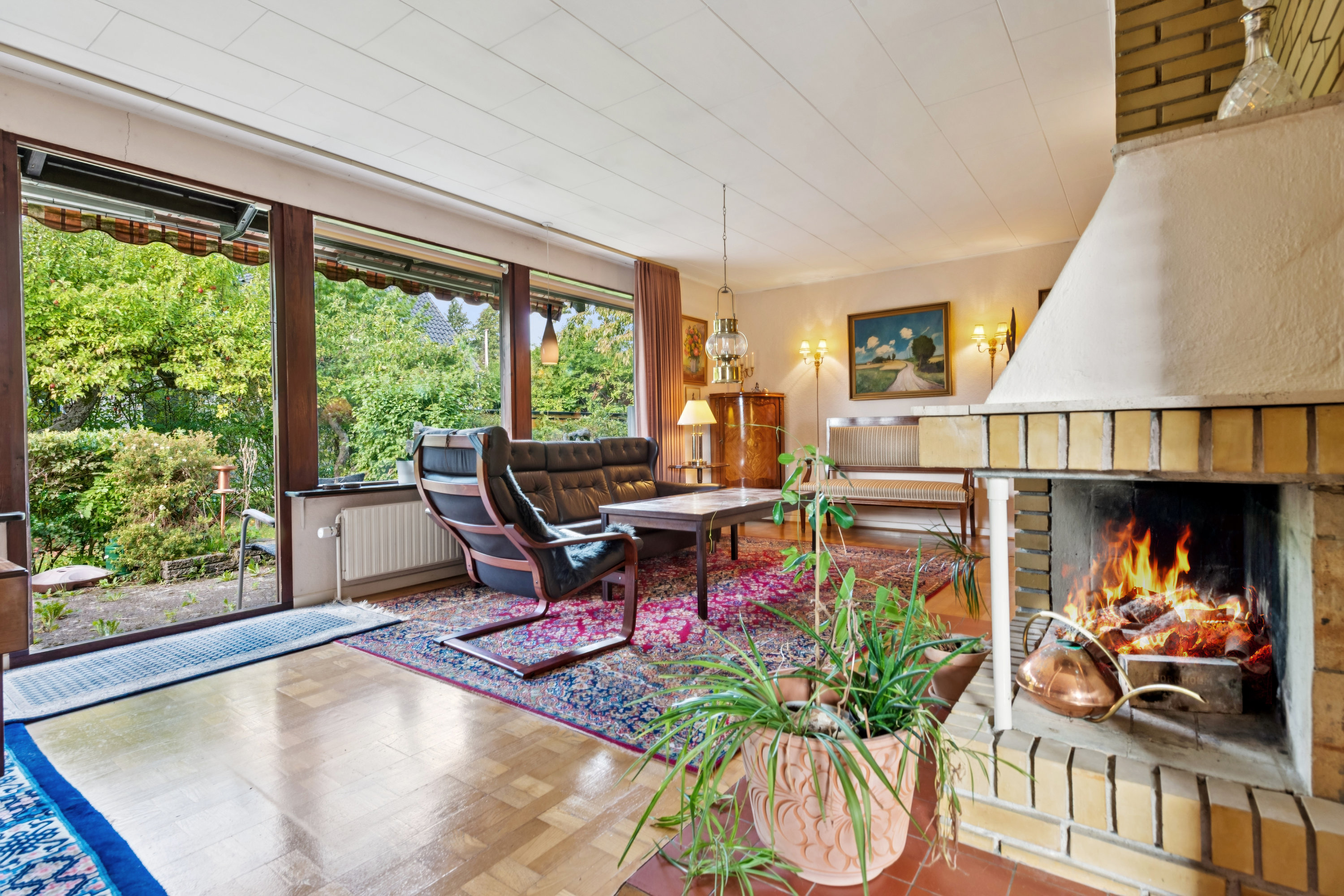 Fremhævet stue billede i fuldskærmstilstand. Billede af Dorphs Alle 51, 2630 Taastrup