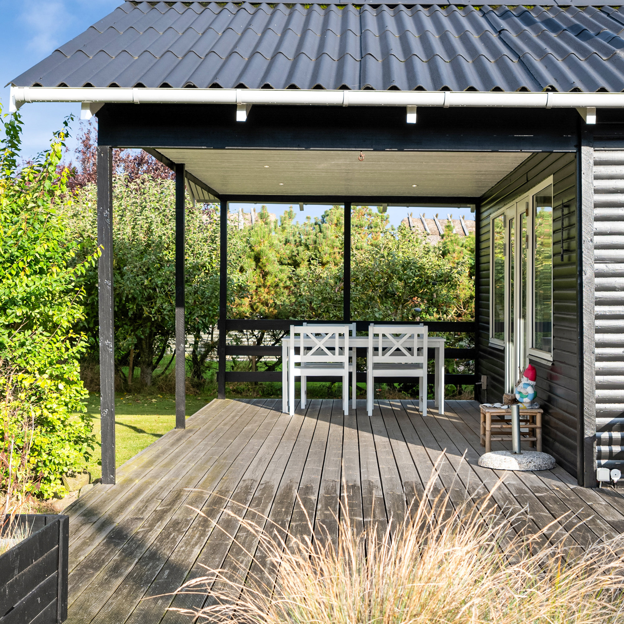 Fremhævet overdækket terrasse billede i fuldskærmstilstand. Billede af Solbakken 22, Skåstrup Str, 5400 Bogense