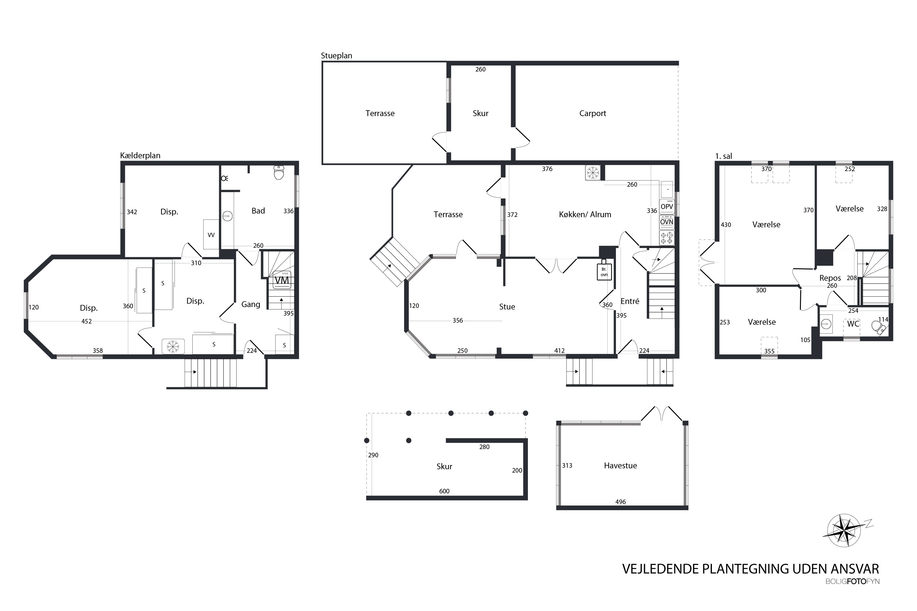 Plantegninger billede af Ny Møllevej 21, 5500 Middelfart