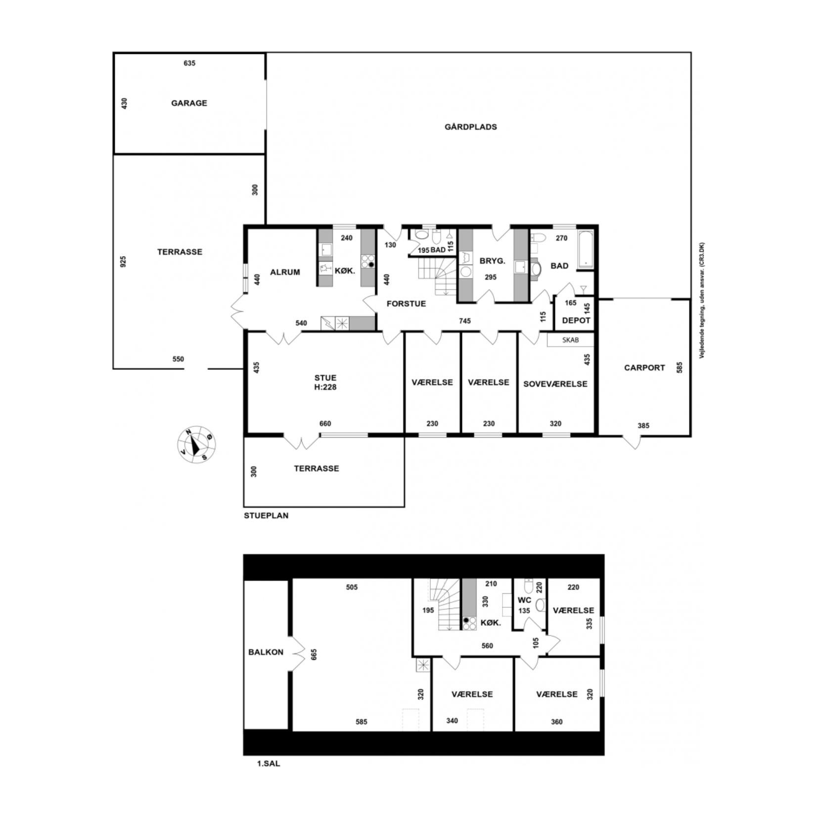 Plantegninger billede af Rosenalle 7, 3320 Skævinge
