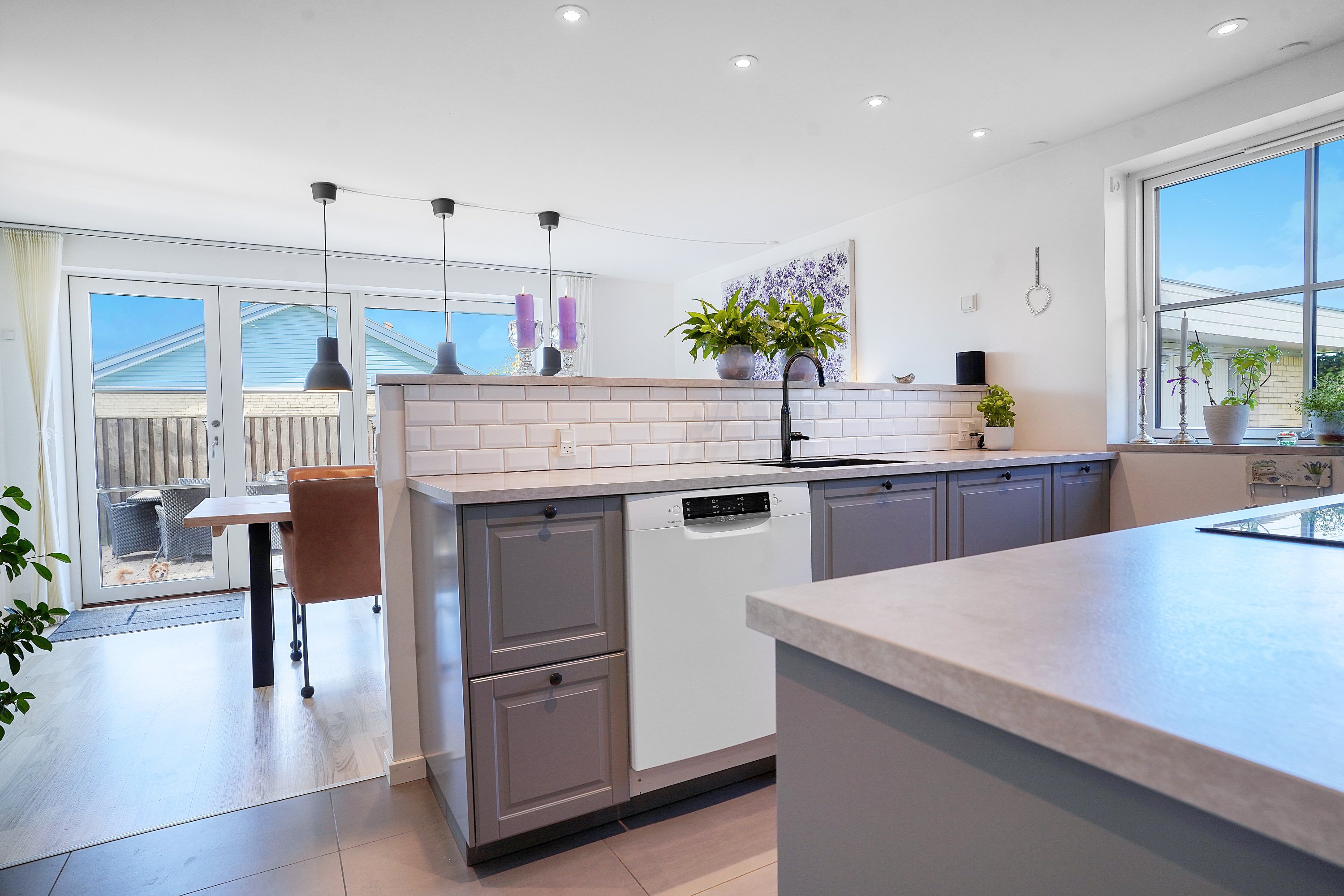 Fremhævet køkken billede i fuldskærmstilstand. Billede af Rosenalle 7, 3320 Skævinge