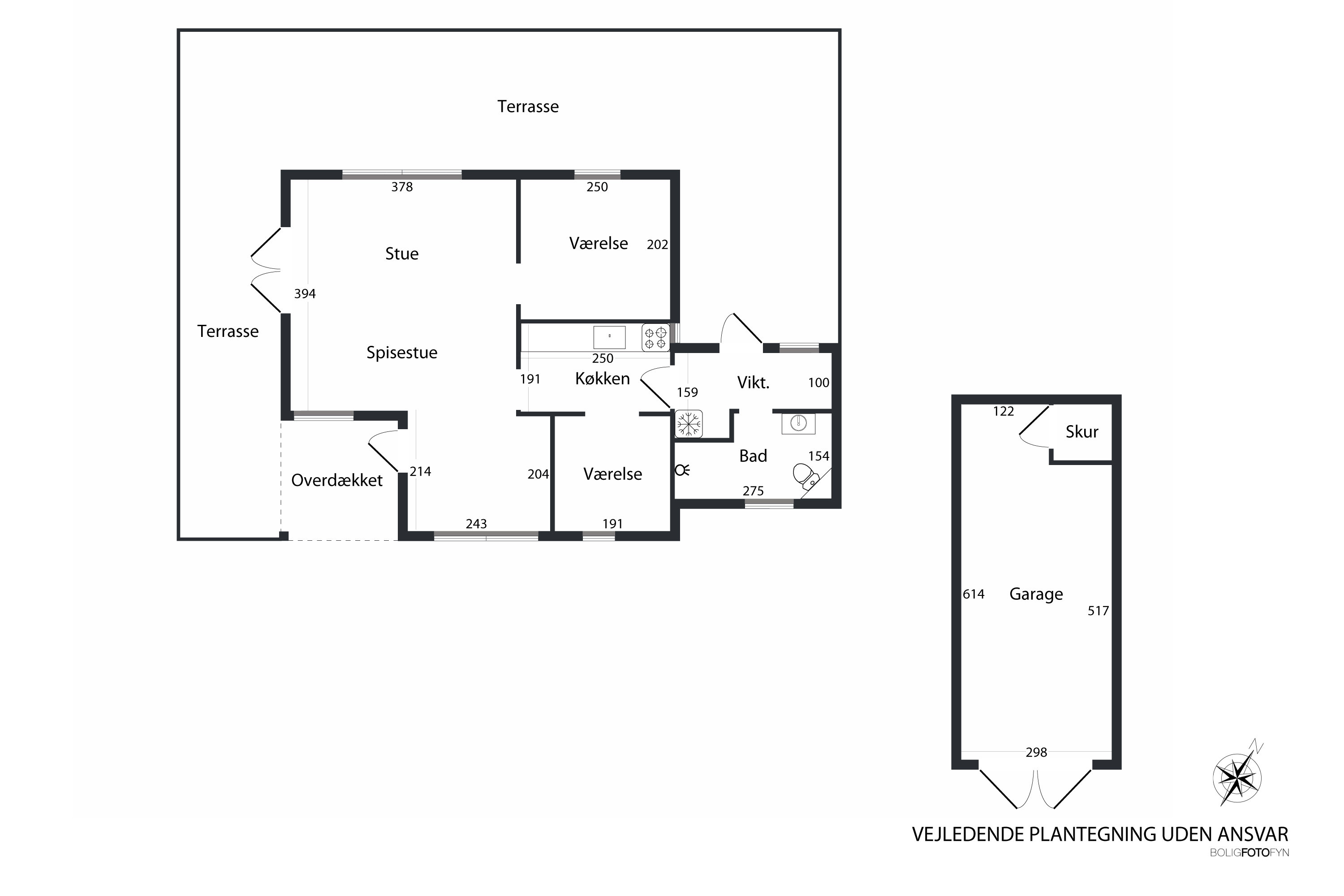 Plantegninger billede af Dæmningen 3, Strib, 5500 Middelfart