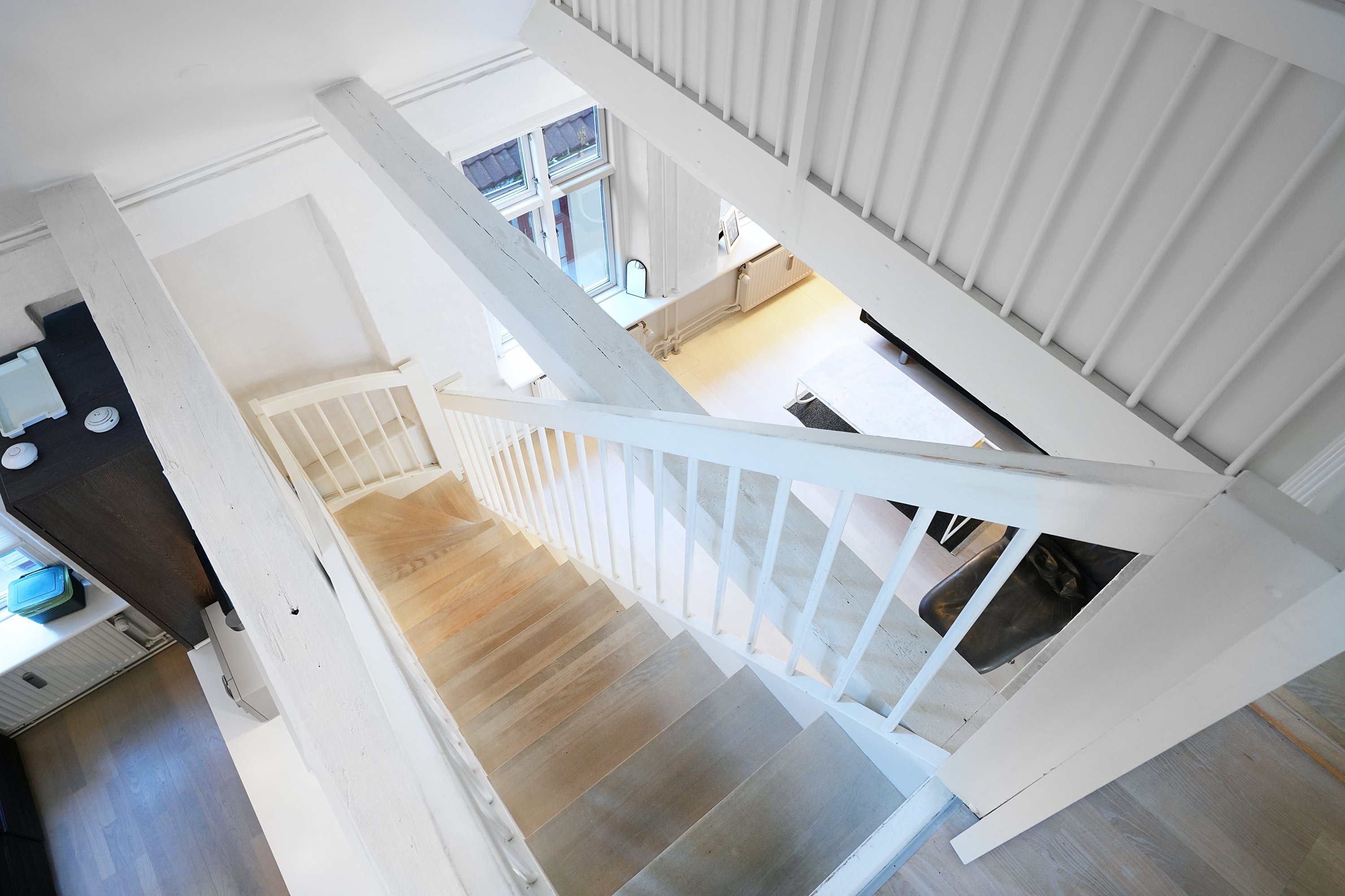 Fremhævet trappe billede i fuldskærmstilstand. Billede af Skindergade 29A, 4., 1159 København K