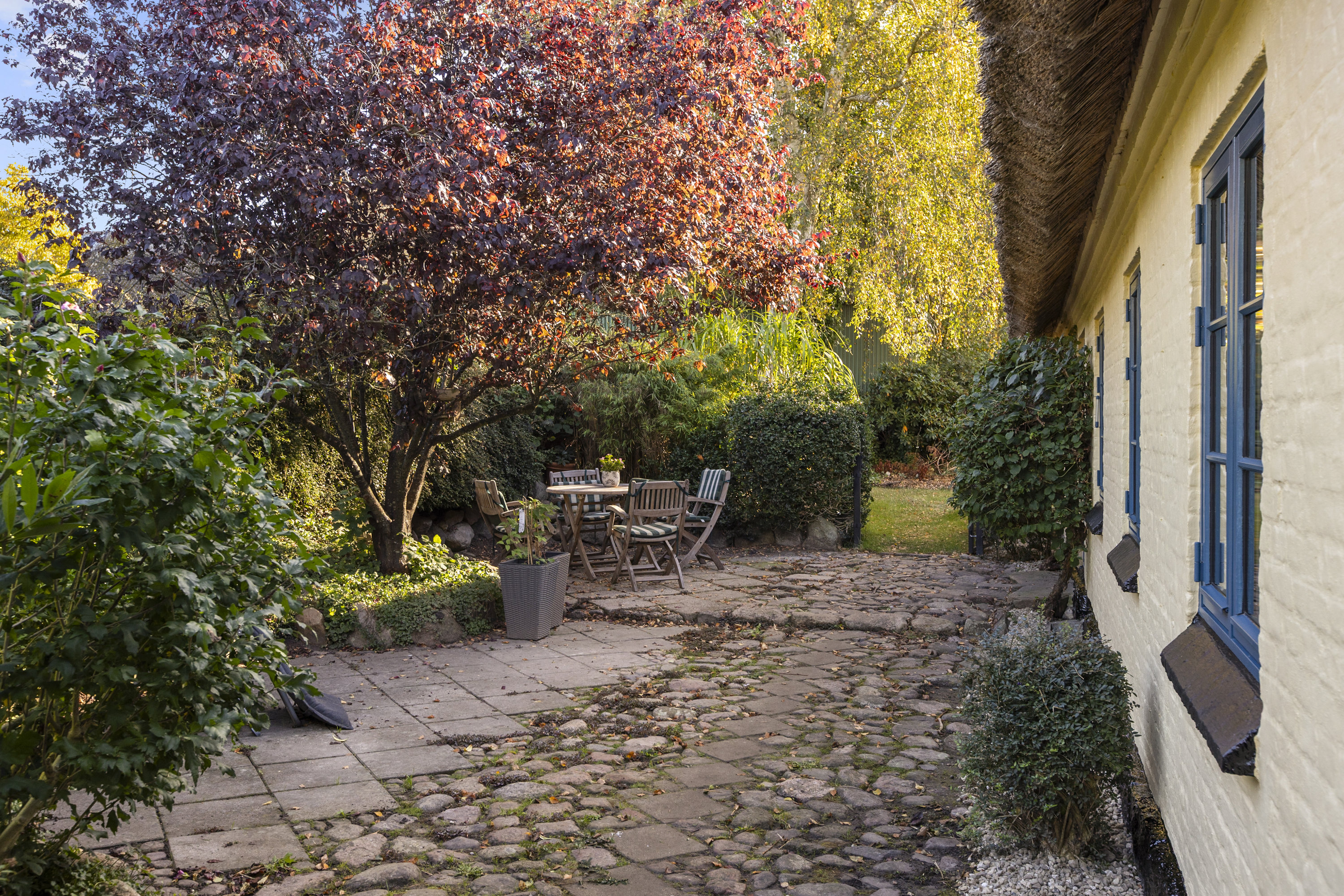 Fremhævet terrasse billede i fuldskærmstilstand. Billede af Vestervej 27, Vejleby, 4050 Skibby