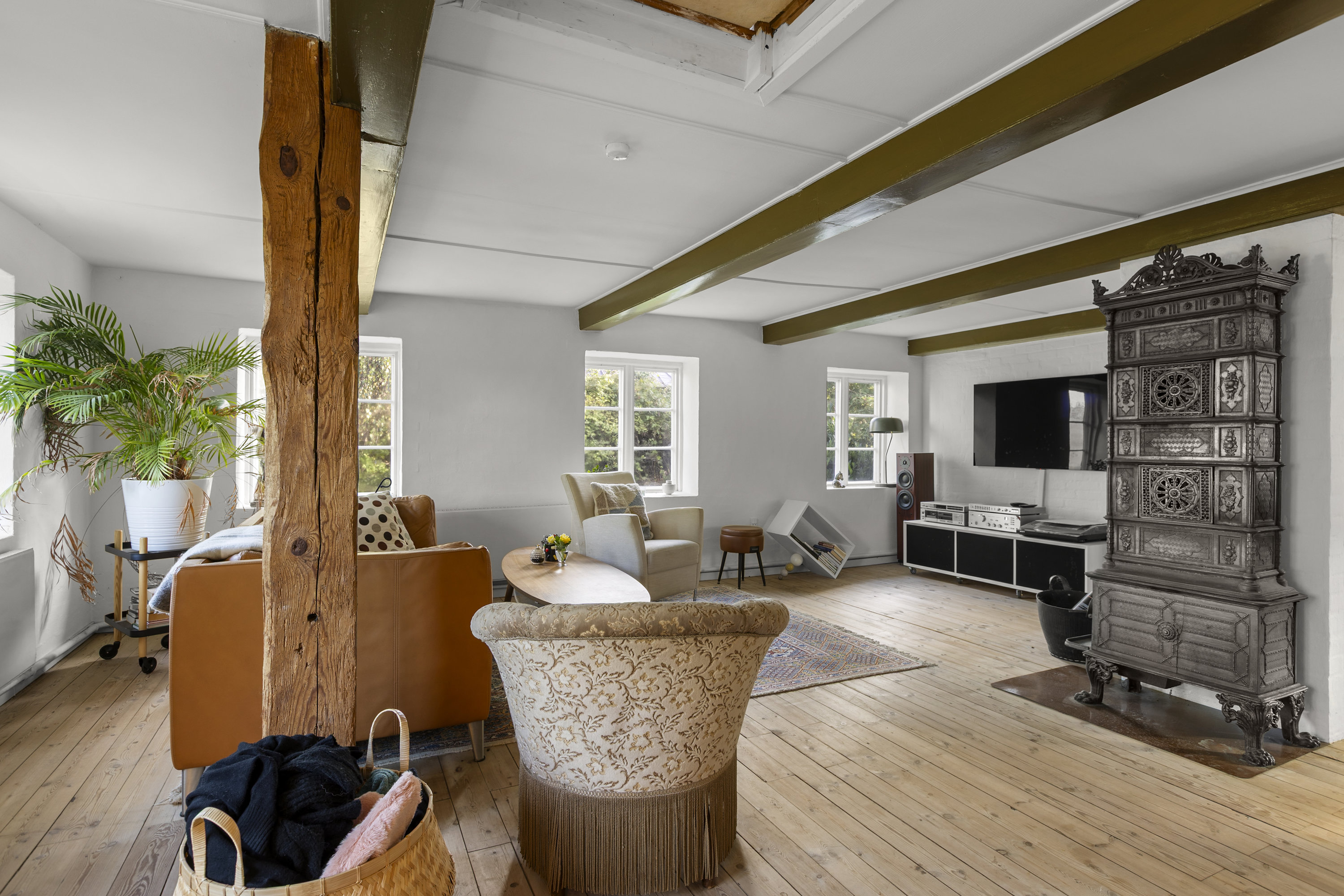 Fremhævet stue billede i fuldskærmstilstand. Billede af Vestervej 27, Vejleby, 4050 Skibby