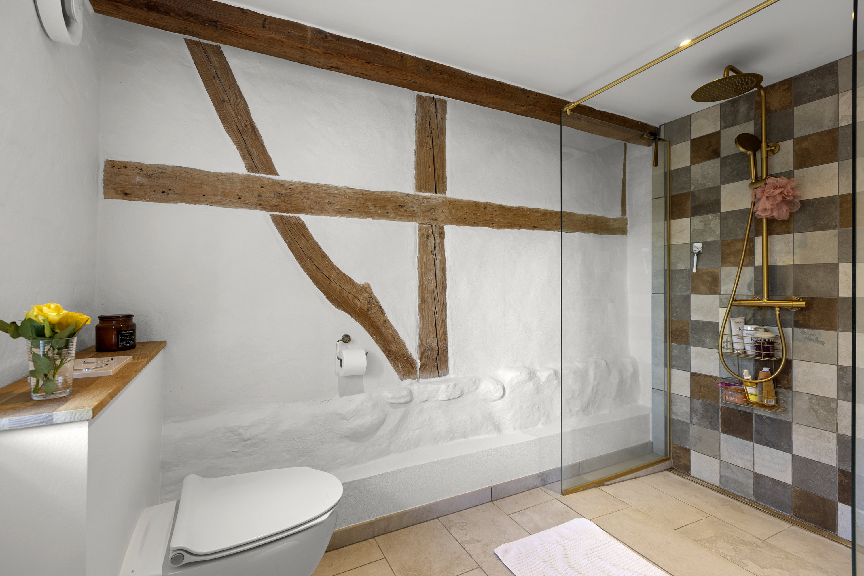 Fremhævet badeværelse billede i fuldskærmstilstand. Billede af Vestervej 27, Vejleby, 4050 Skibby