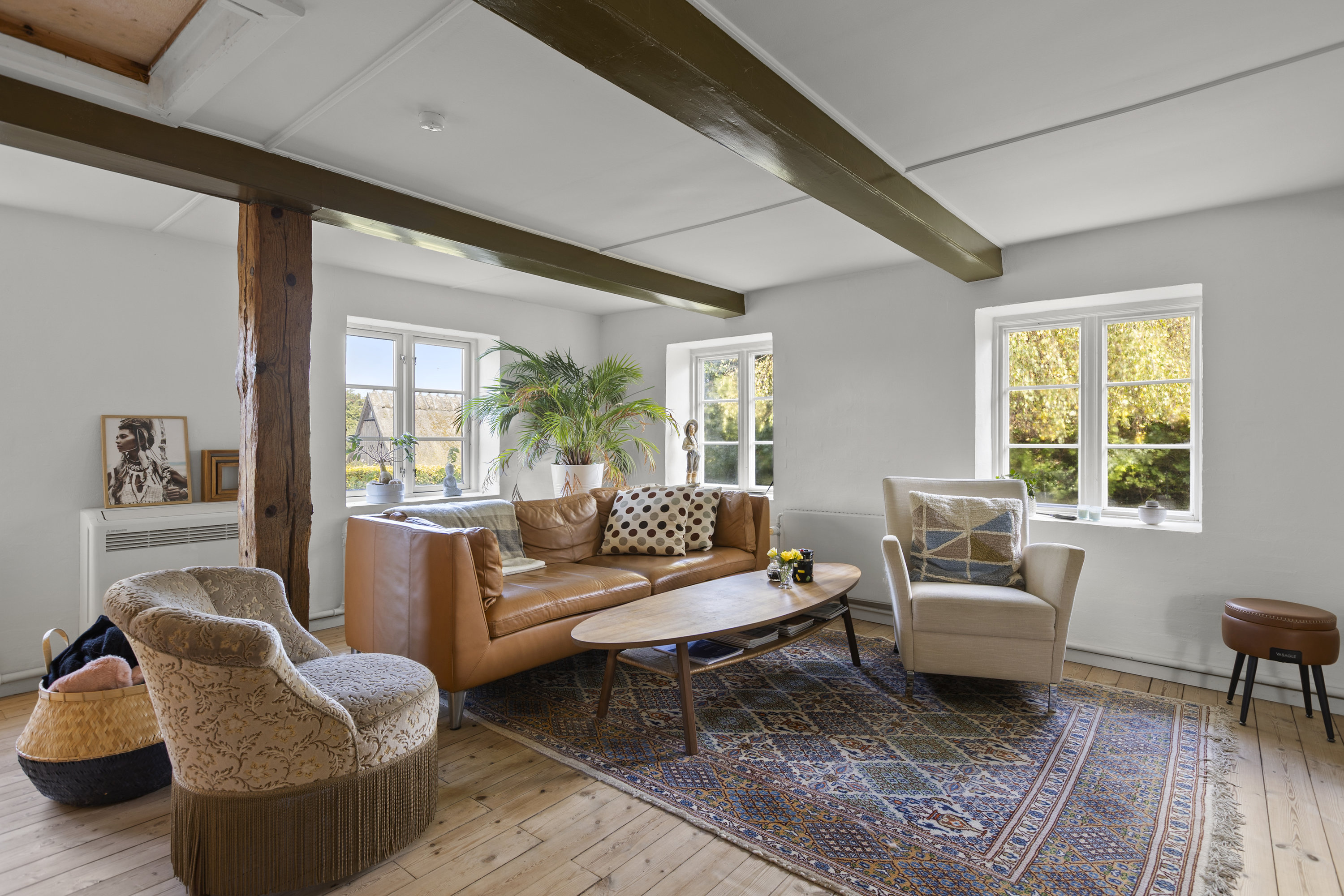 Fremhævet stue billede i fuldskærmstilstand. Billede af Vestervej 27, Vejleby, 4050 Skibby