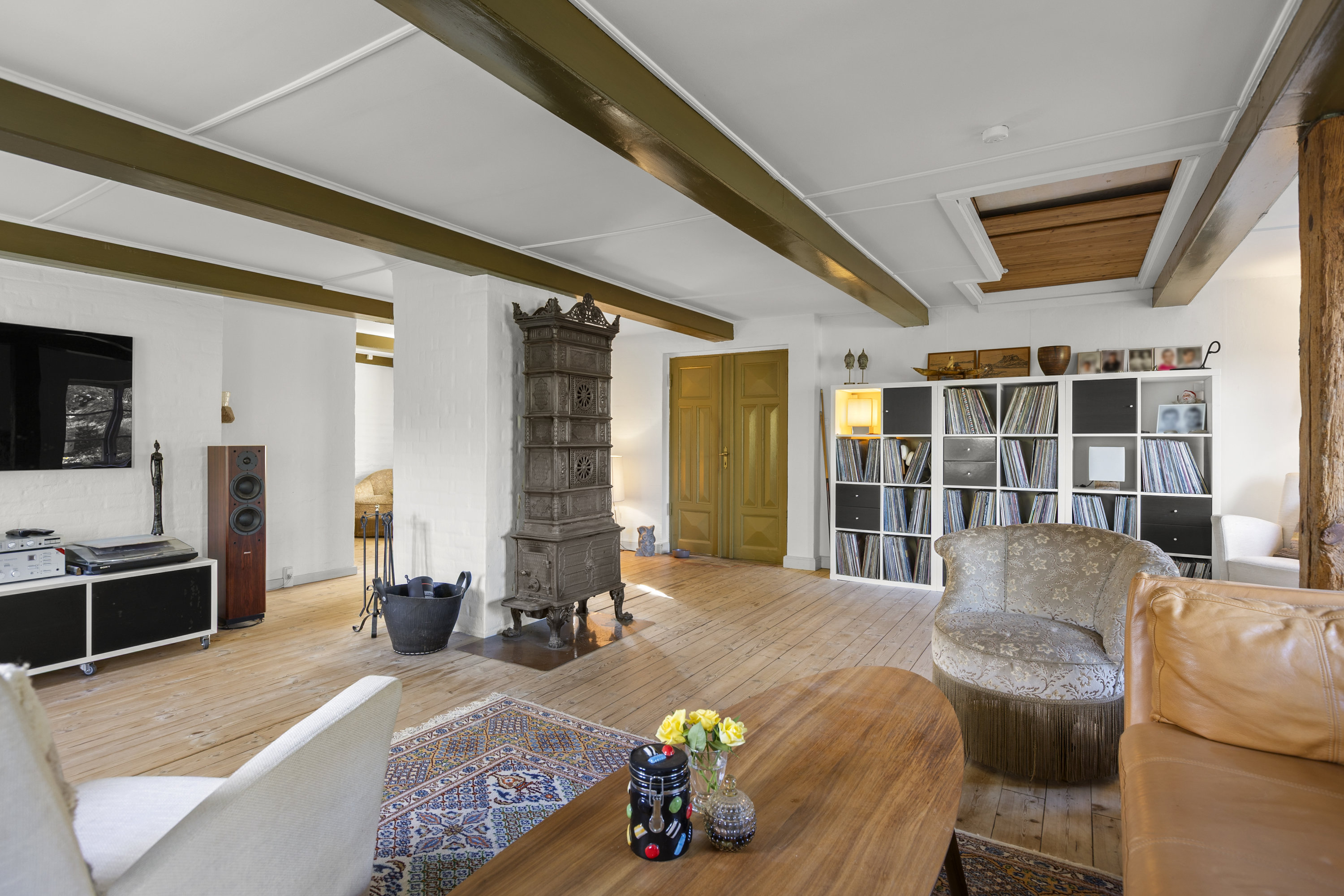 Fremhævet stue billede i fuldskærmstilstand. Billede af Vestervej 27, Vejleby, 4050 Skibby