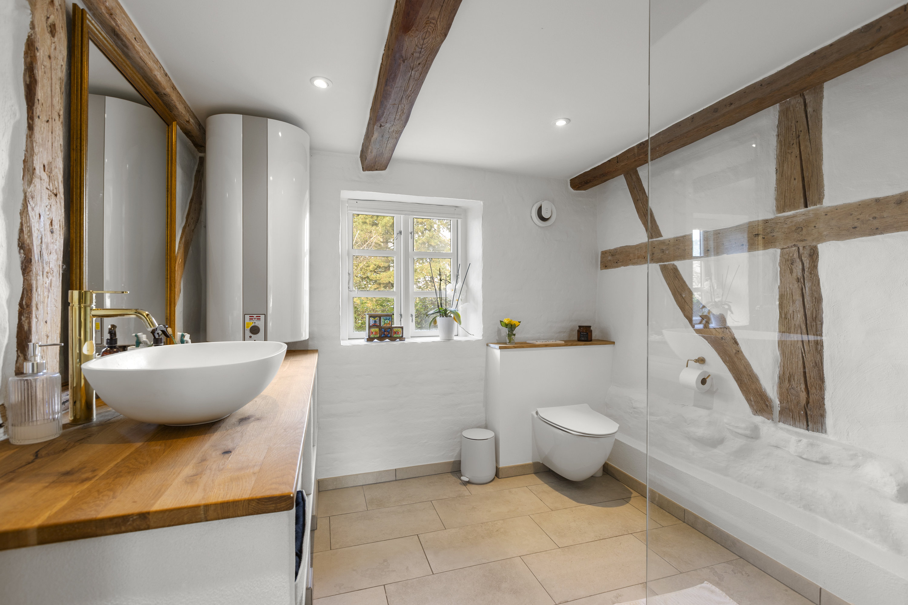 Fremhævet badeværelse billede i fuldskærmstilstand. Billede af Vestervej 27, Vejleby, 4050 Skibby