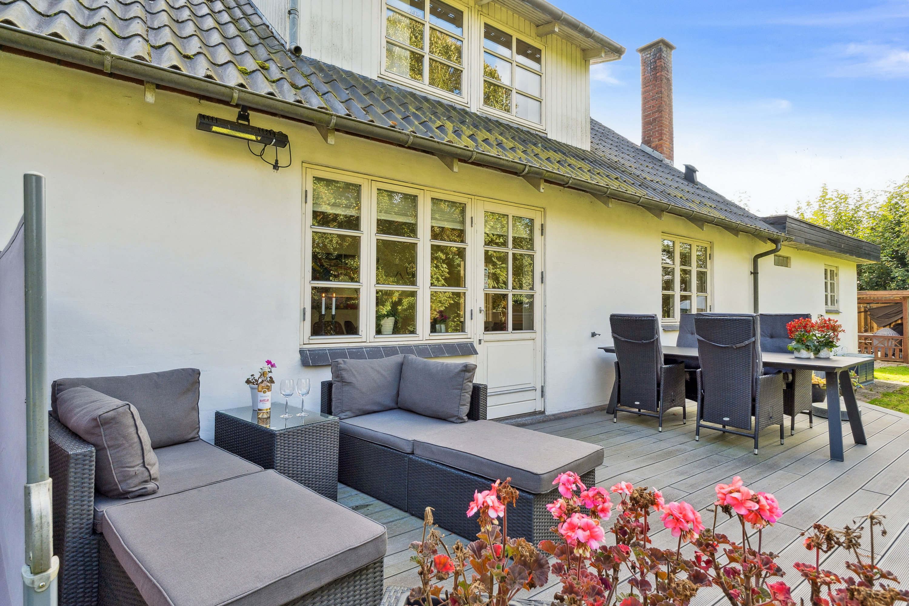 Miniaturebillede 2: terrasse. Billede af Skolegade 32, 8723 Løsning