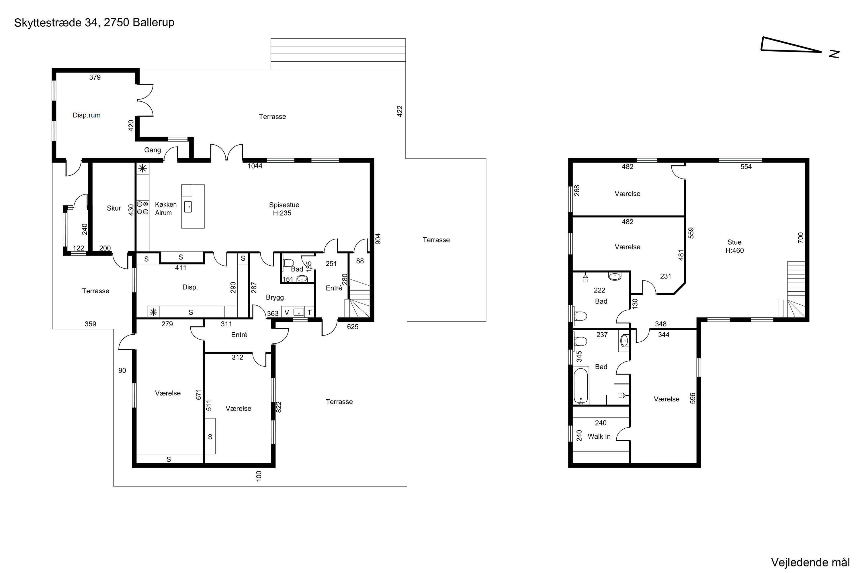 Plantegninger billede af Skyttestræde 34, 2750 Ballerup