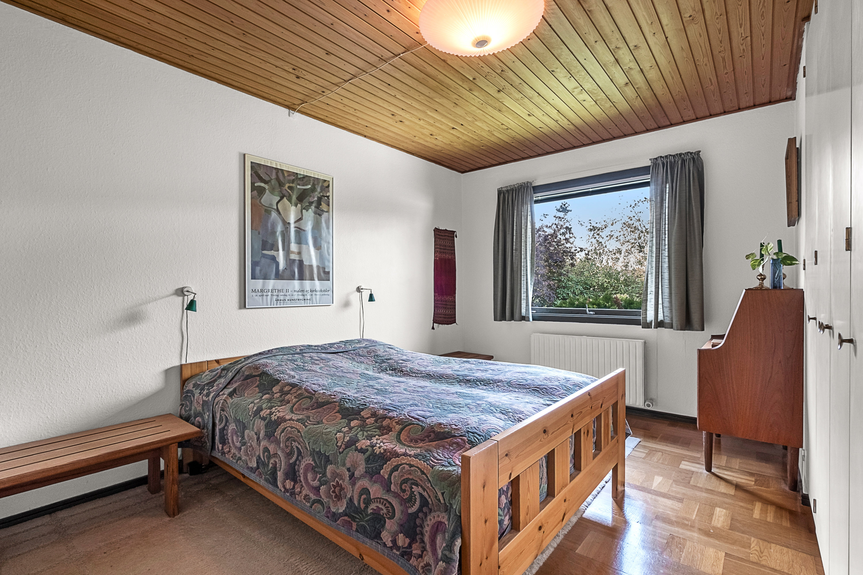 Fremhævet soveværelse billede i fuldskærmstilstand. Billede af Hyldehaven 49, 8520 Lystrup