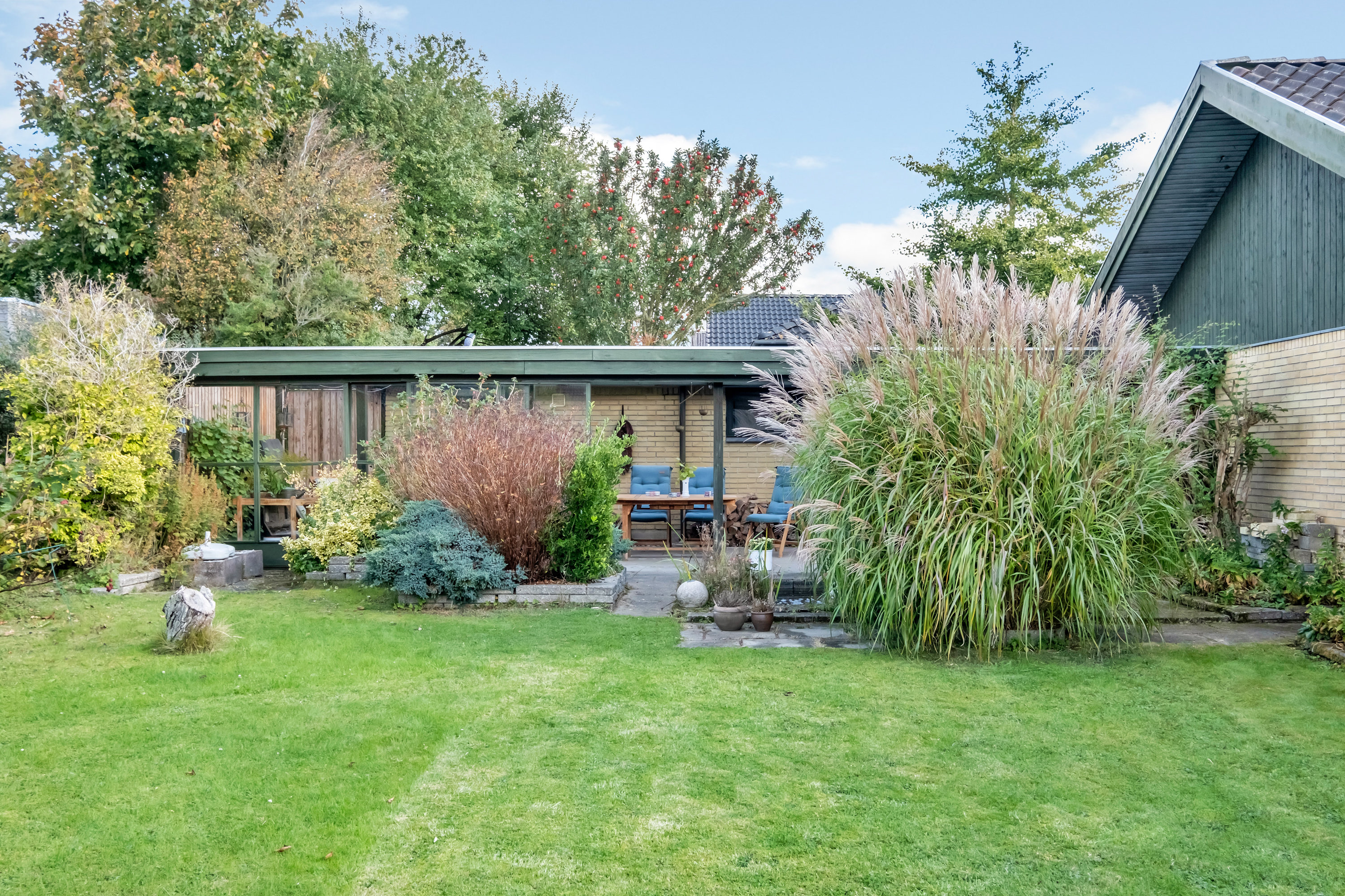 Fremhævet have billede i fuldskærmstilstand. Billede af Hyldehaven 49, 8520 Lystrup