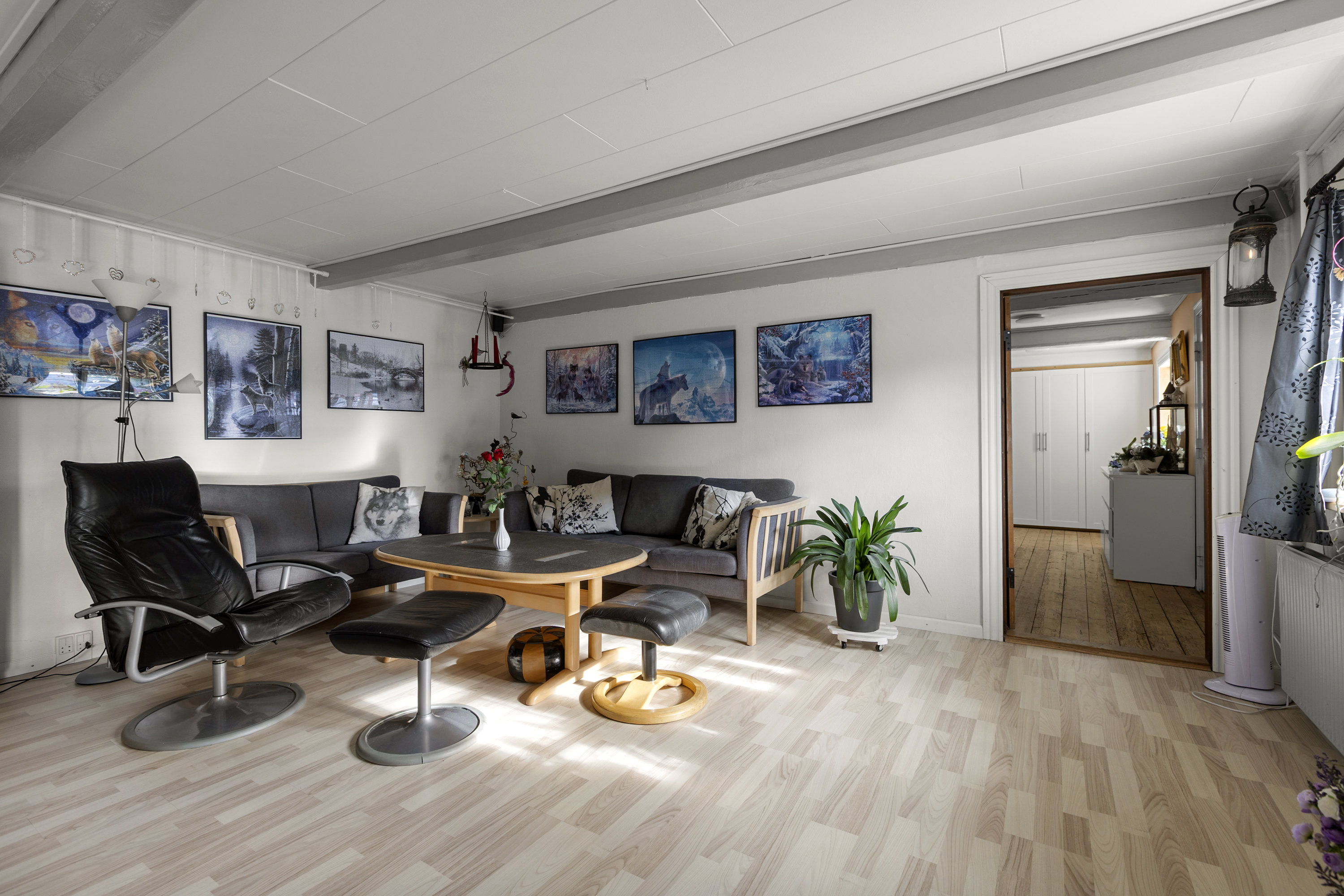 Fremhævet stue billede i fuldskærmstilstand. Billede af Melbygade 8, 4400 Kalundborg