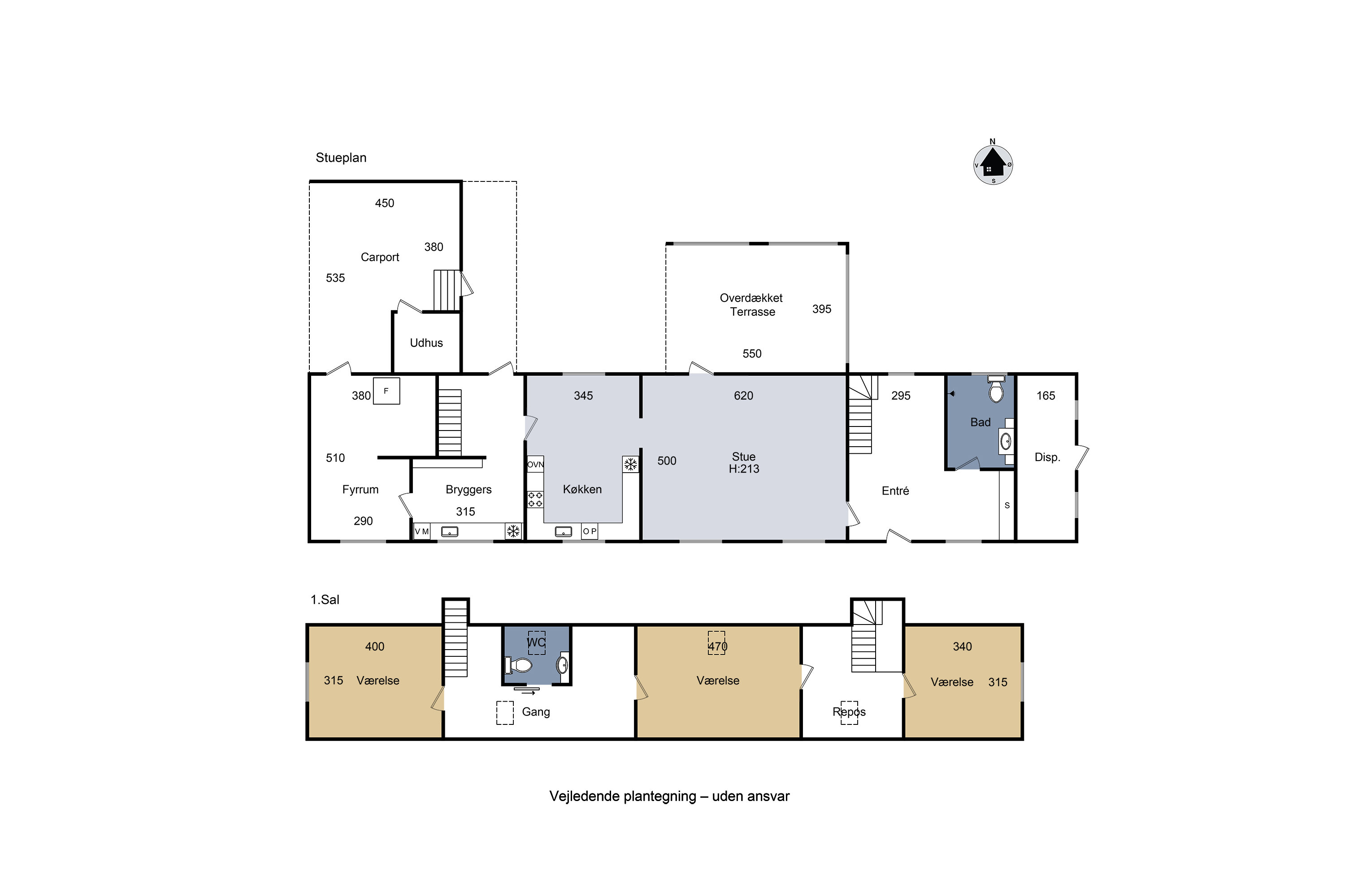 Plantegninger billede af Melbygade 8, 4400 Kalundborg