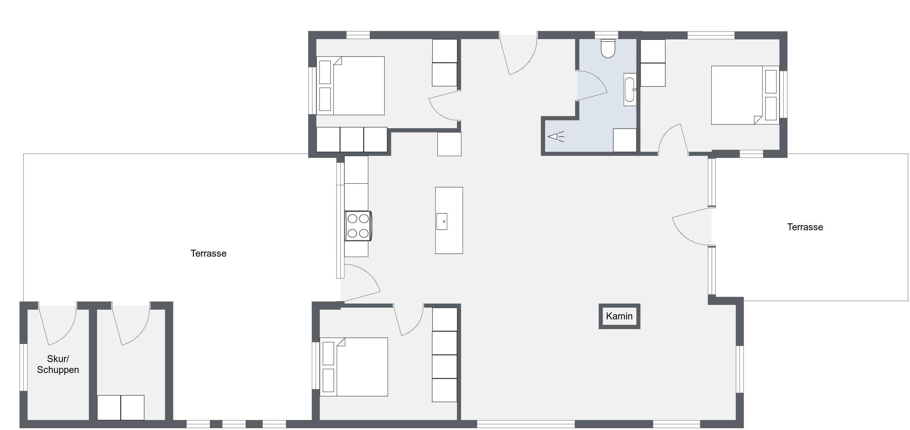 Plantegninger billede af Sneppedalen 26, Houvig, 6950 Ringkøbing