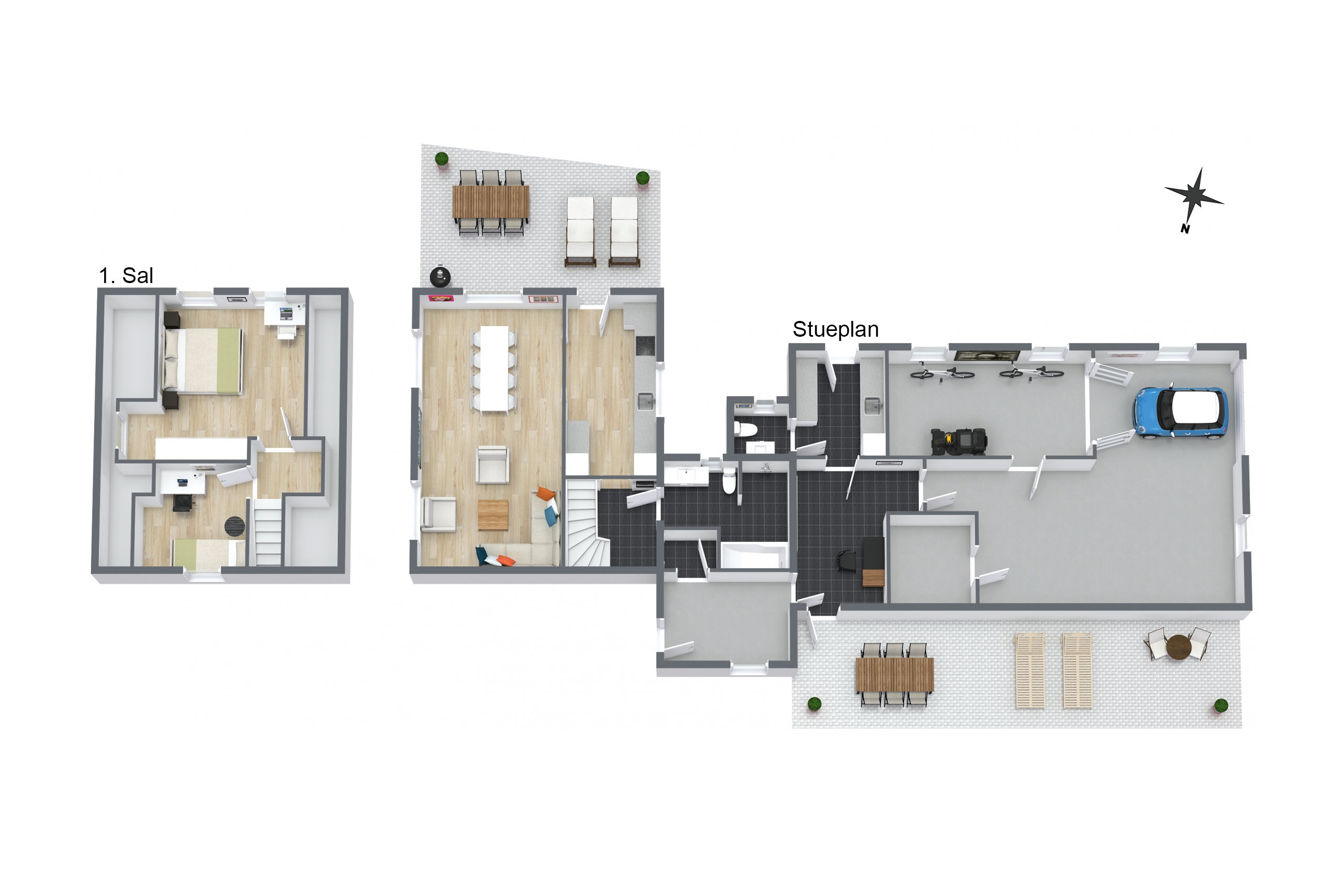 Plantegninger billede af Tårsvej 33, 9740 Jerslev J
