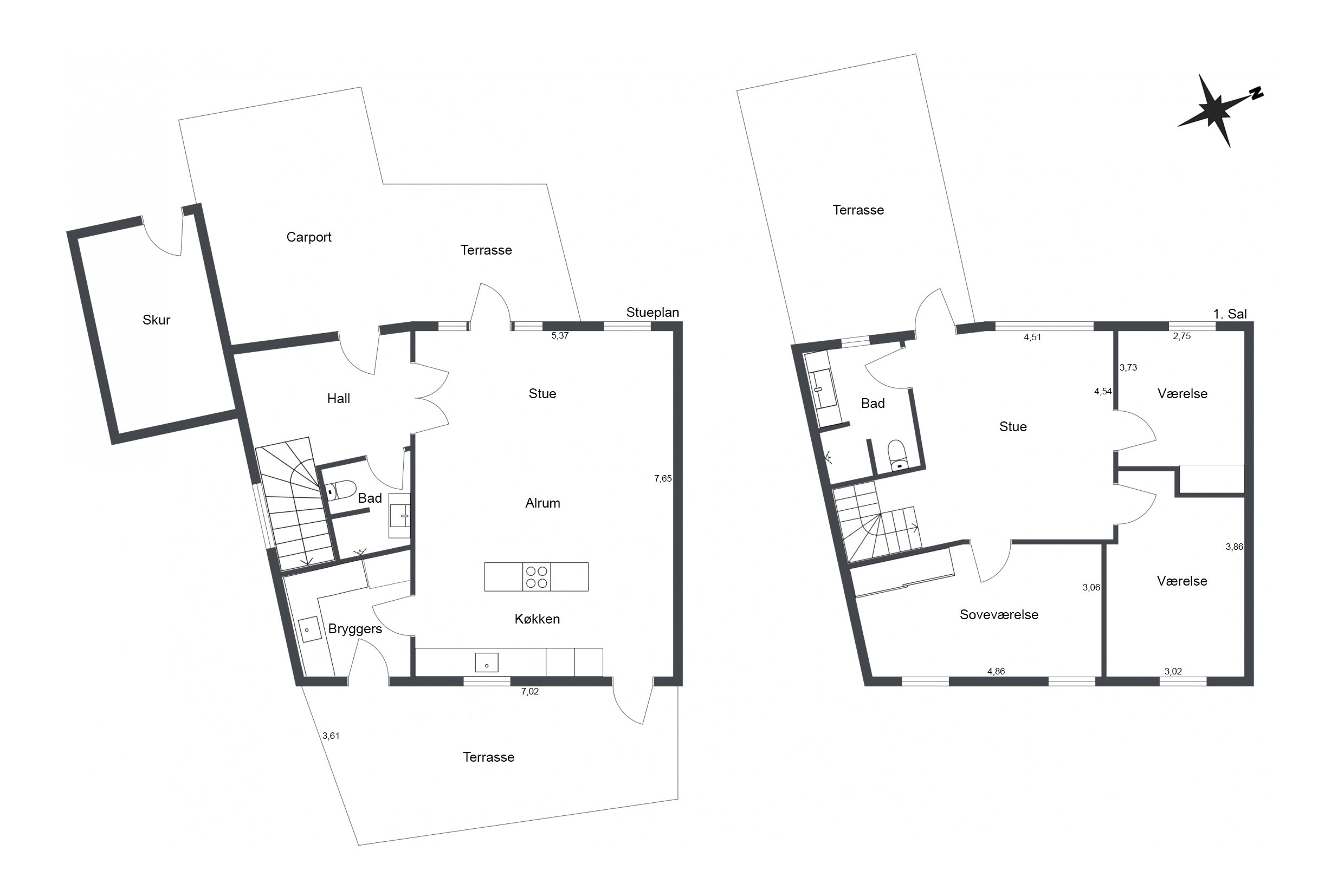 Plantegninger billede af Søparken 41, 9830 Tårs