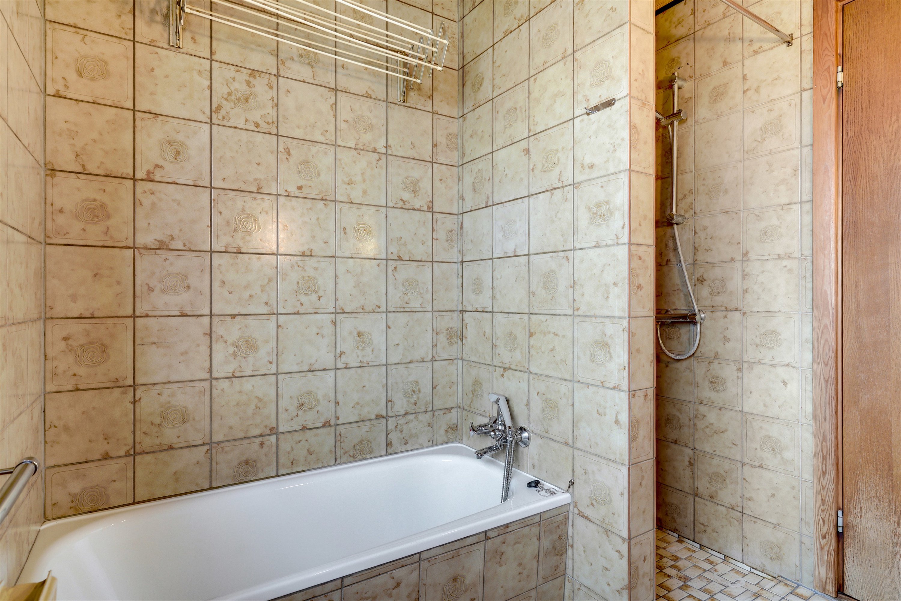 Fremhævet badeværelse billede i fuldskærmstilstand. Billede af Mølleparken 109, 7190 Billund