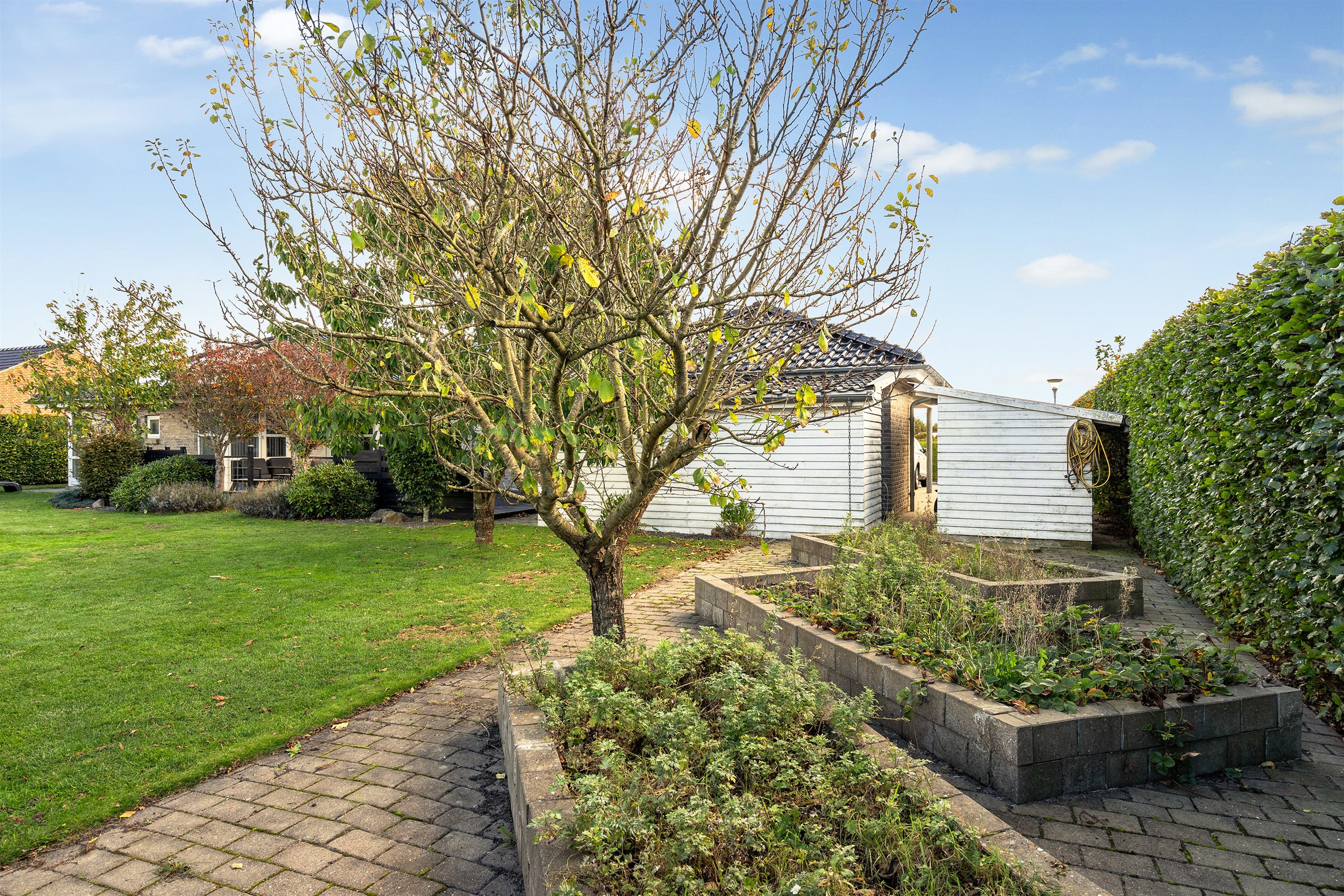 Fremhævet ejendommen billede i fuldskærmstilstand. Billede af Lillevang 117, 7190 Billund