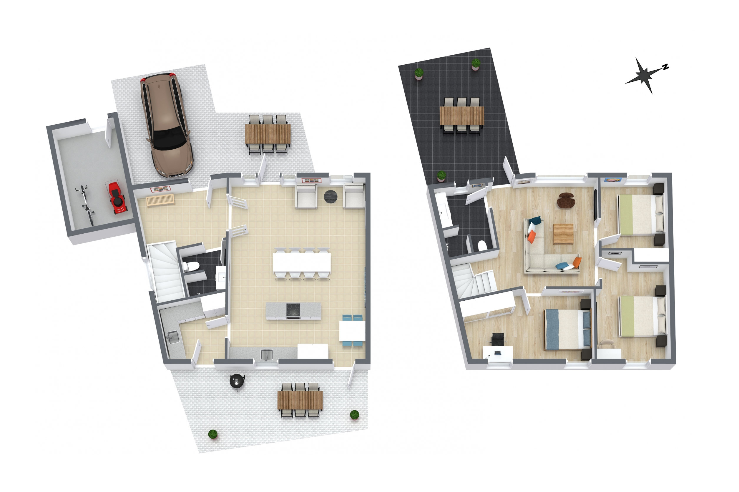 Plantegninger billede af Søparken 41, 9830 Tårs