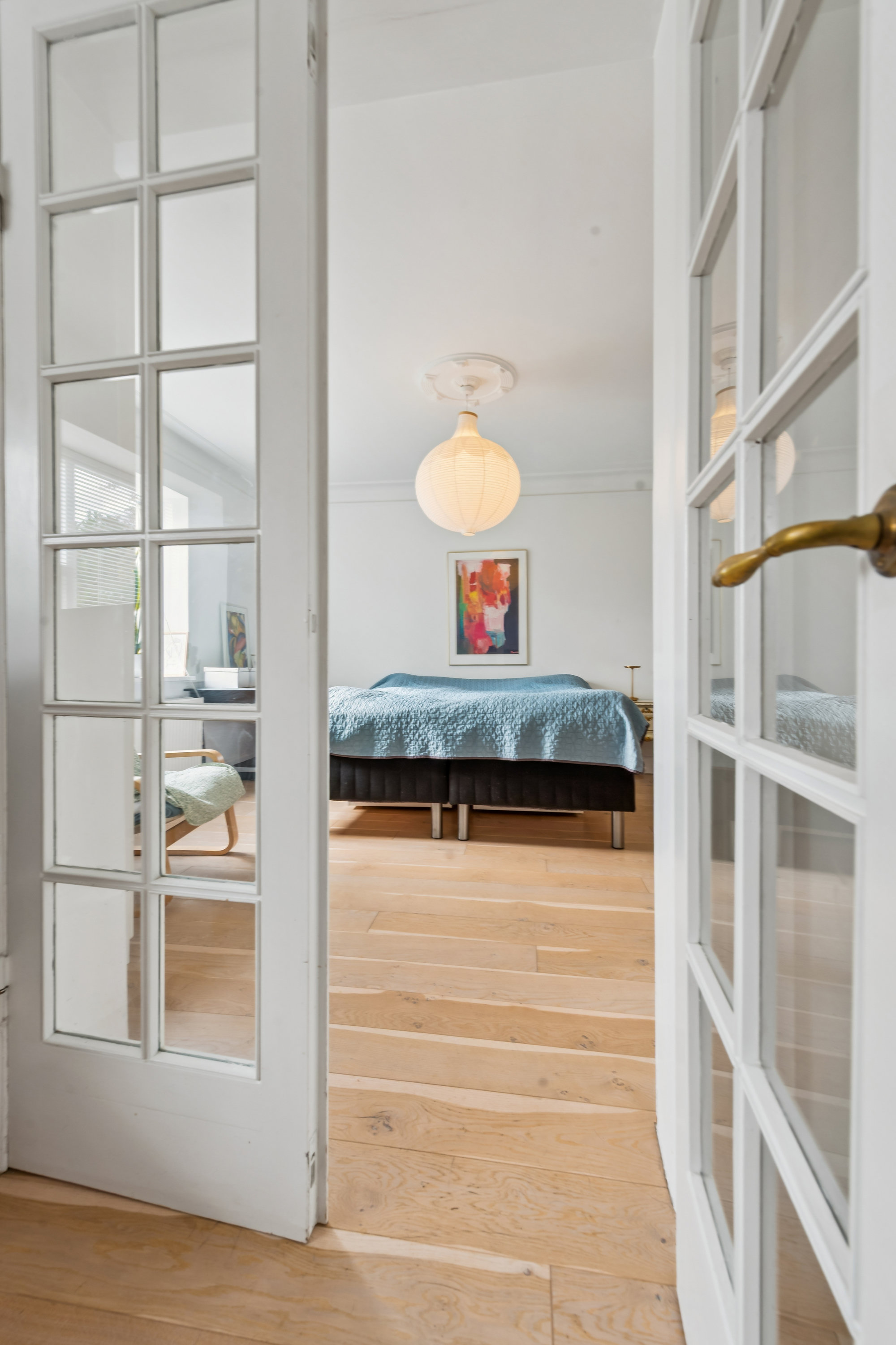 Fremhævet entré billede i fuldskærmstilstand. Billede af Brovænget 18, 2700 Brønshøj