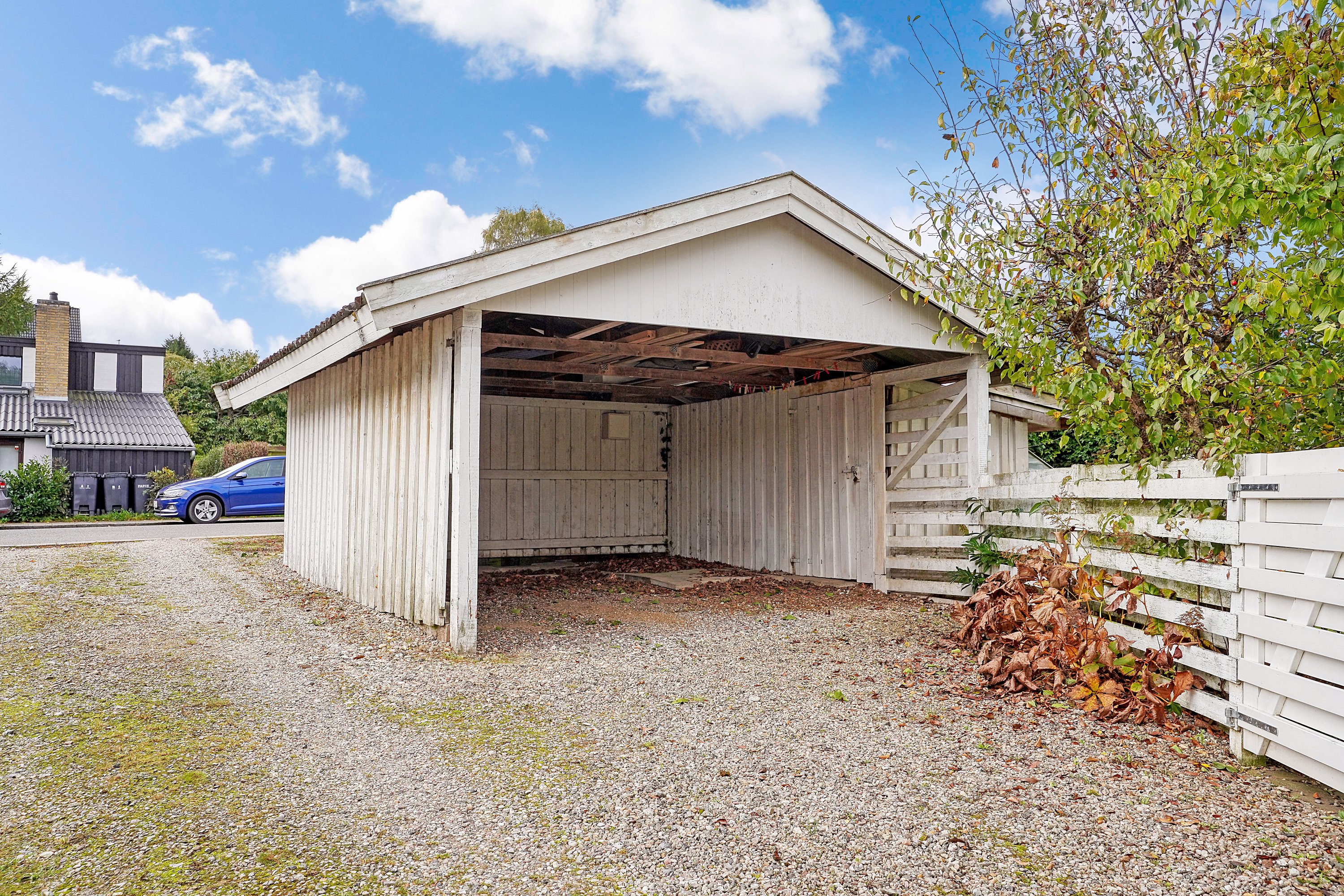Fremhævet carport billede i fuldskærmstilstand. Billede af Århusvej 27A, 3000 Helsingør