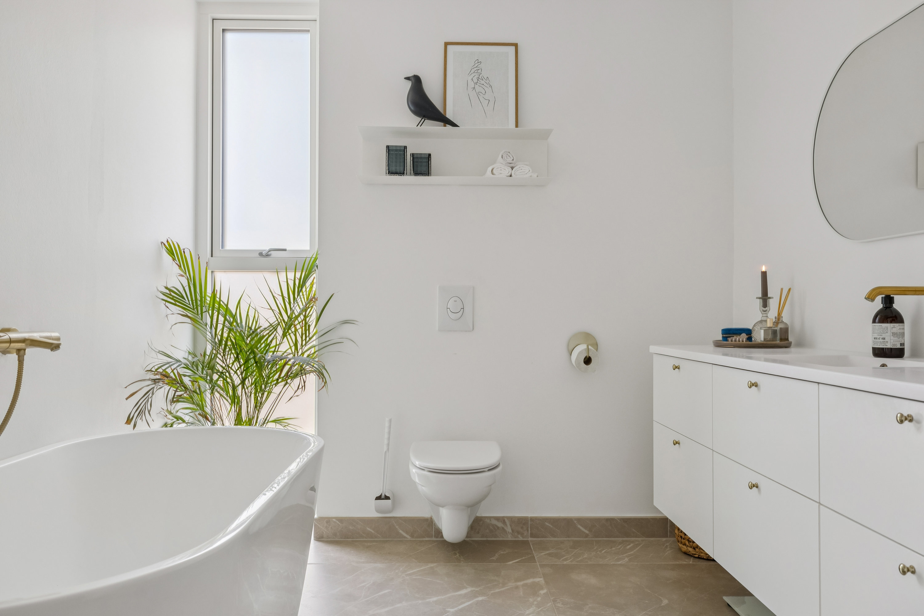 Fremhævet badeværelse billede i fuldskærmstilstand. Billede af Spangsvej 39C, Paarup, 5210 Odense NV